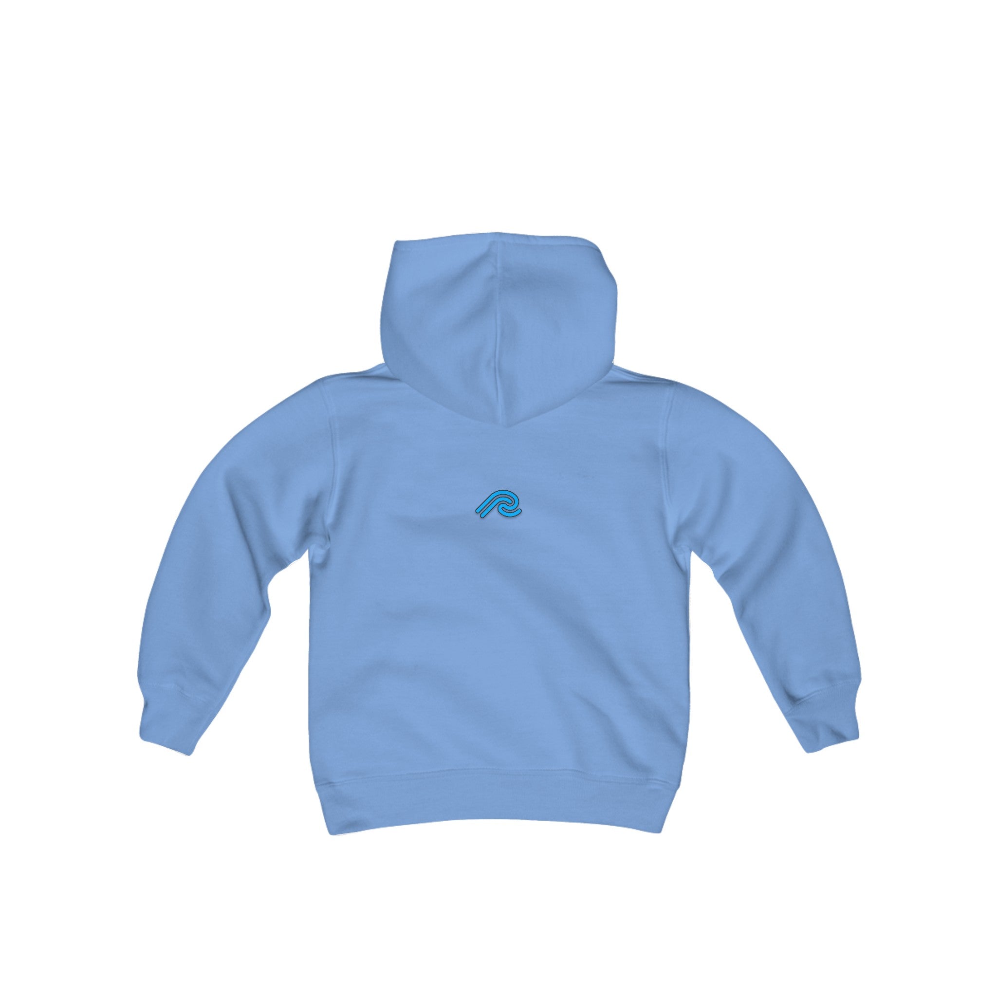 Peel Here Clothings Wave and Sun childrens hoodie