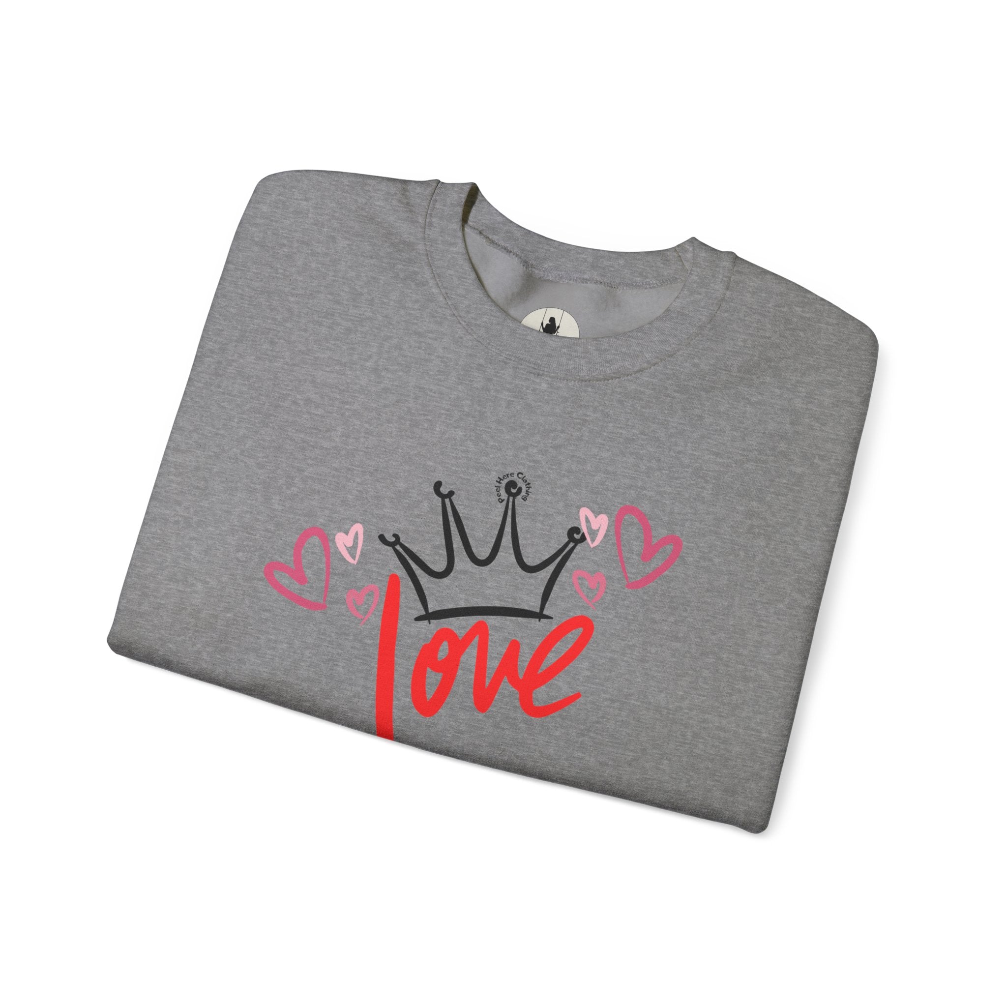 Love !!! Crewneck Sweatshirt (Front)