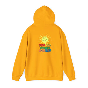 Peel Here clothings Your Vibe is your Tribe Hoodie