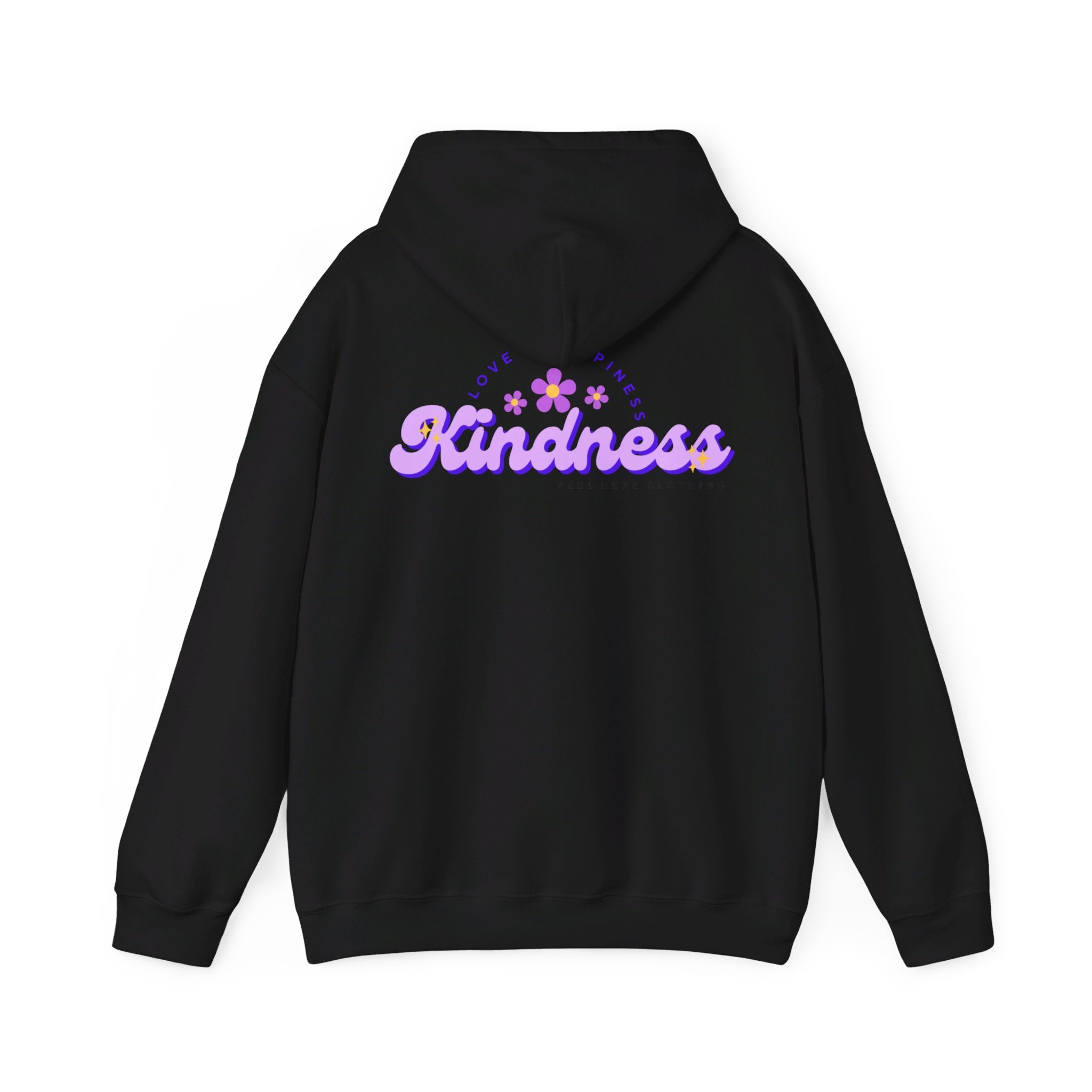 Peel here Clothings Kindness hoodie ( Back)