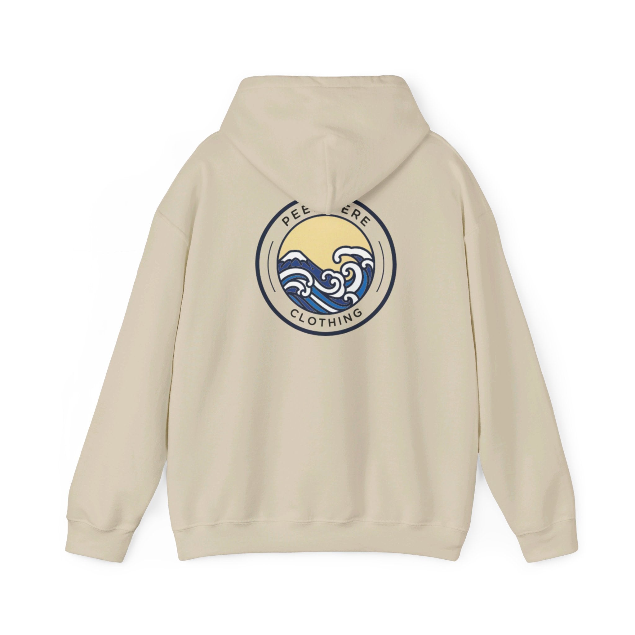 Peel Here Clothings Waves Hoodie