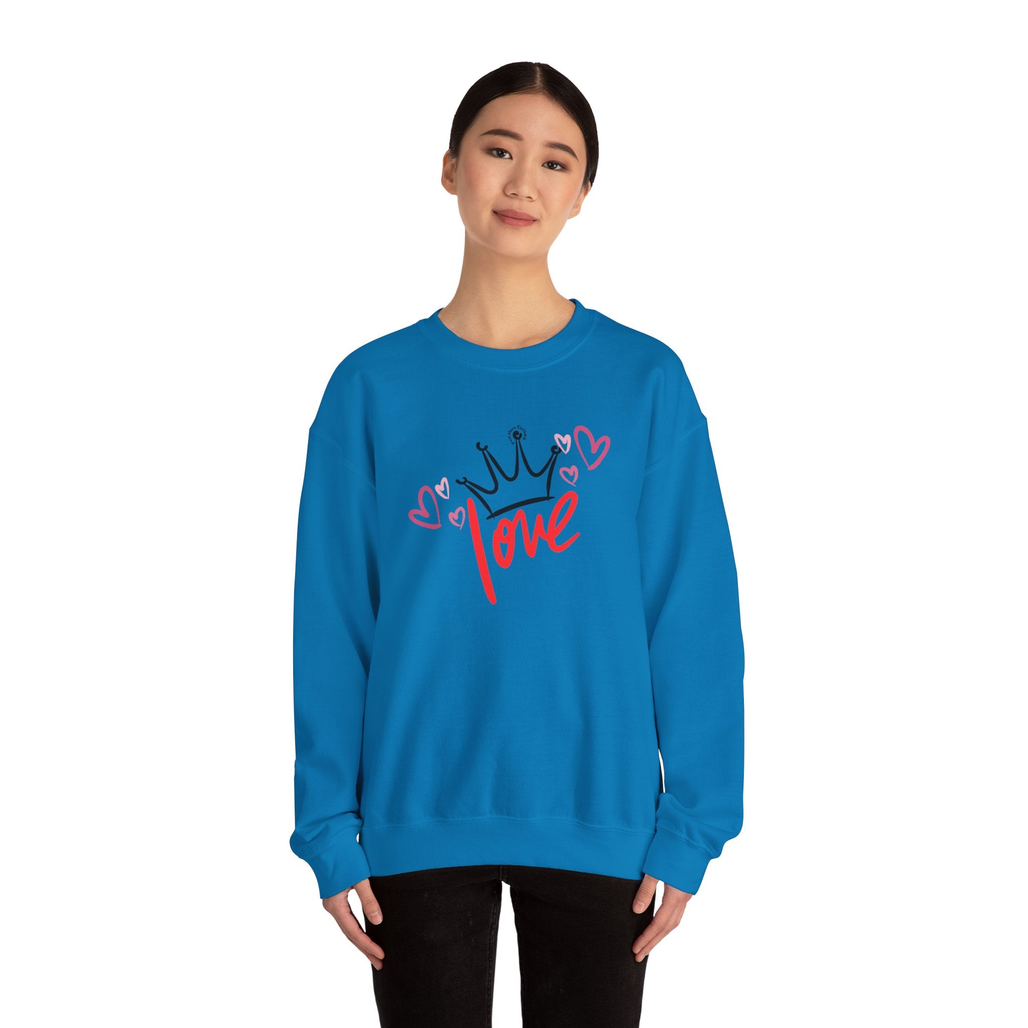 Love !!! Crewneck Sweatshirt (Front)