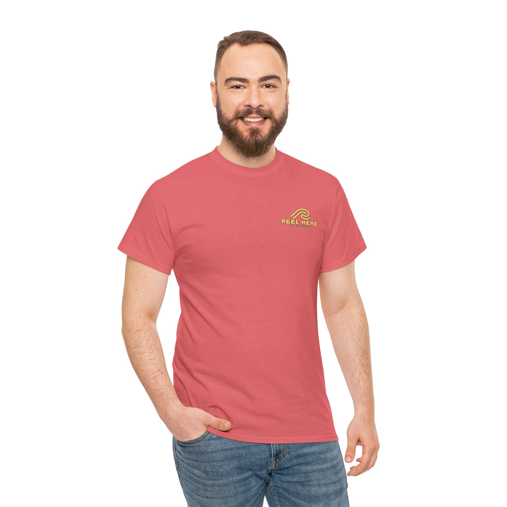 Mens Peel Here Waves and Sun T-Shirt