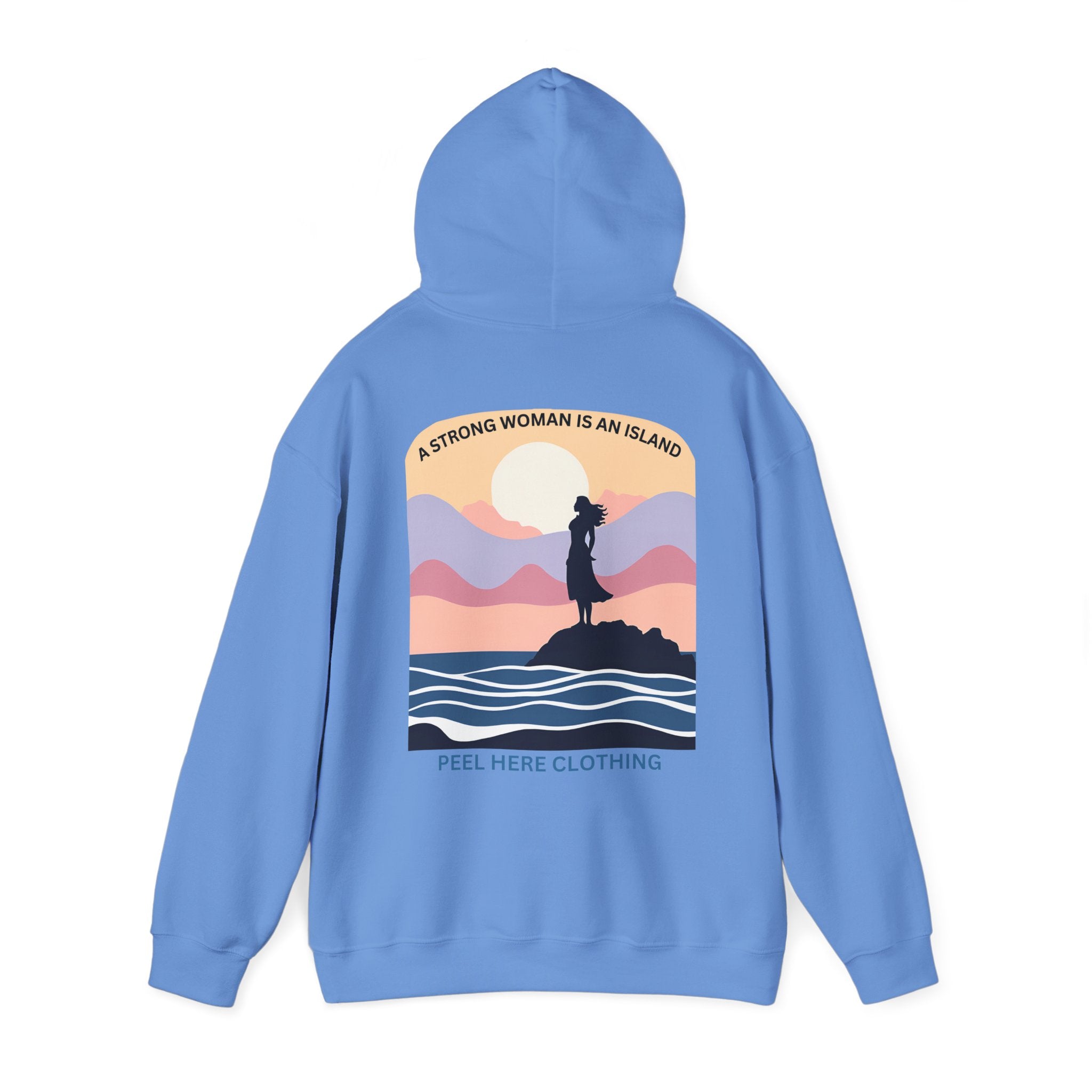 A Strong Woman is An Island Hoodie