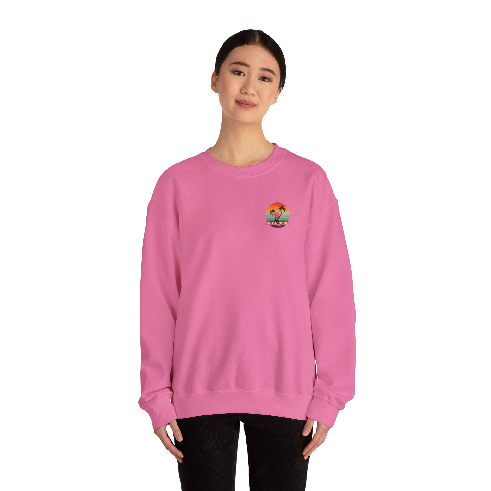 Tropical Retro Dot Crewneck Sweatshirt