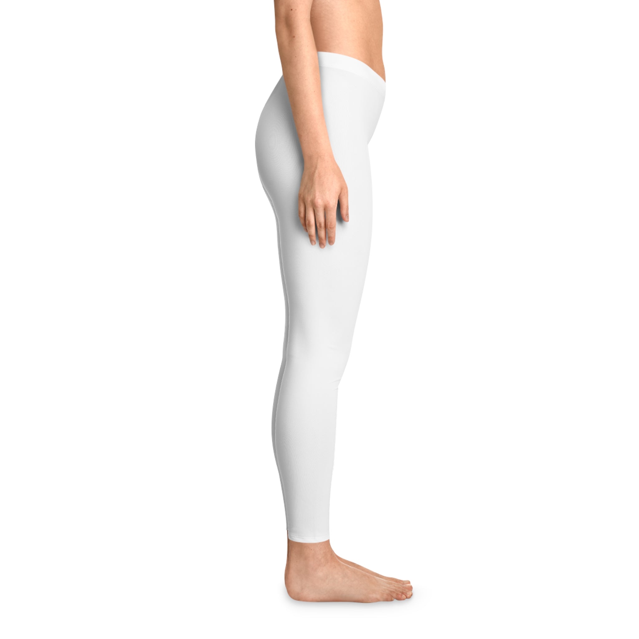 Womens Peel Here Luxe Stretchy Leggings (white)