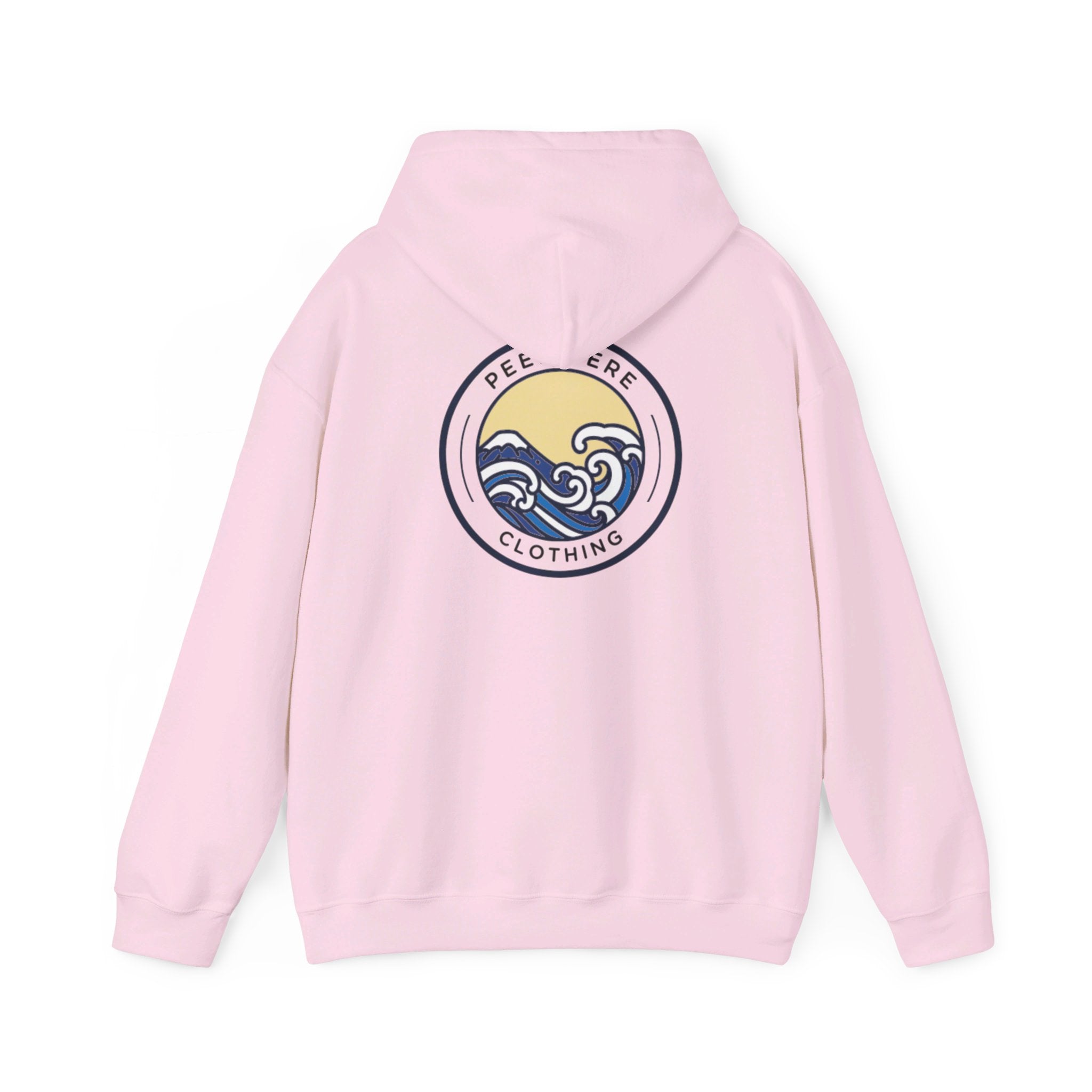 Peel Here Clothings Waves Hoodie