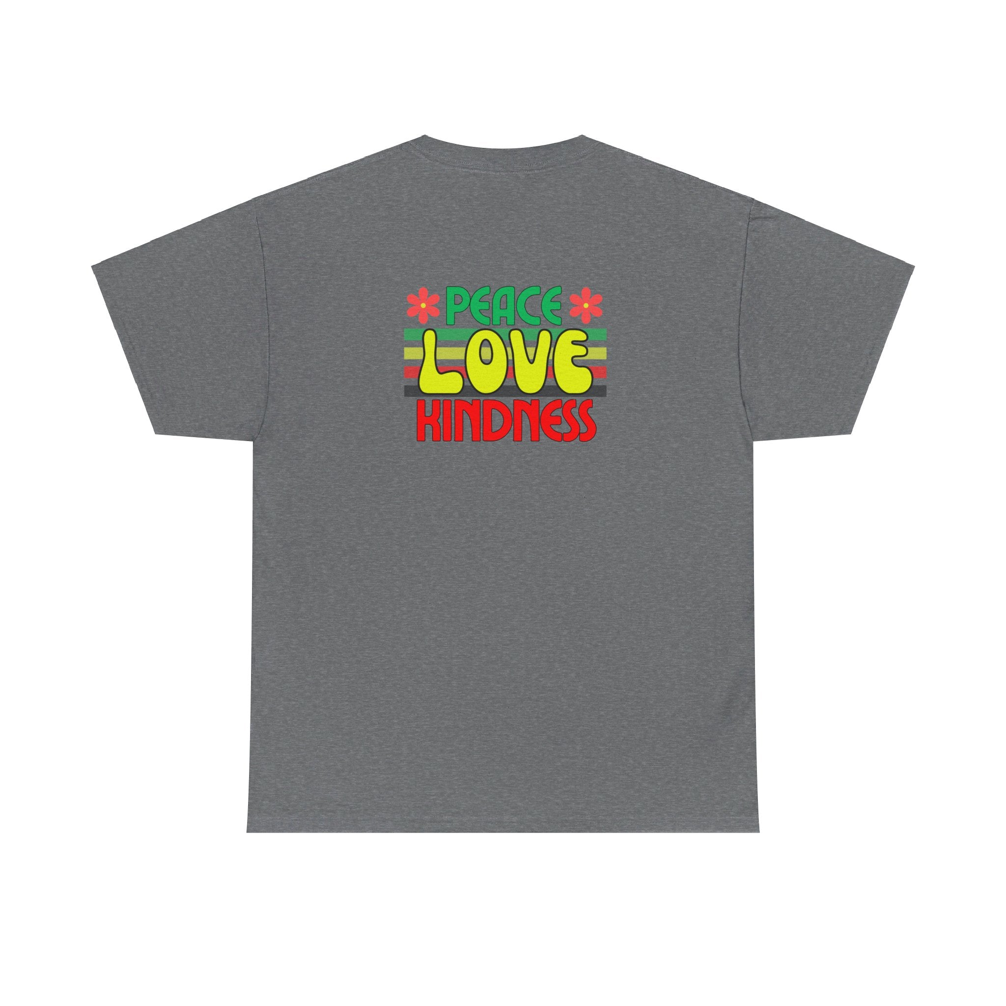 Peel Here Clothing Men's "Peace, Love, Kindness" T-Shirt"