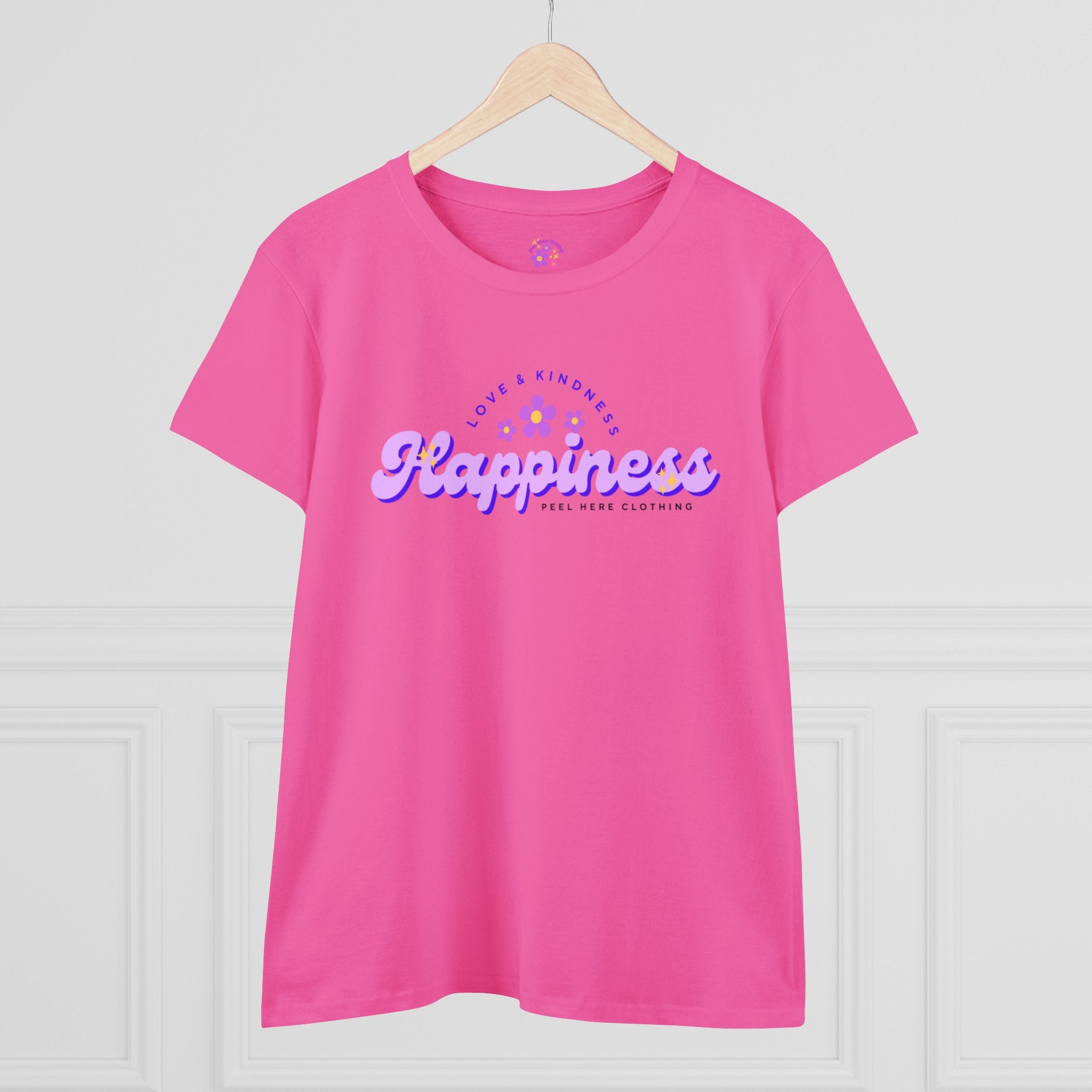 Happiness Midweight Cotton Tee (Front)