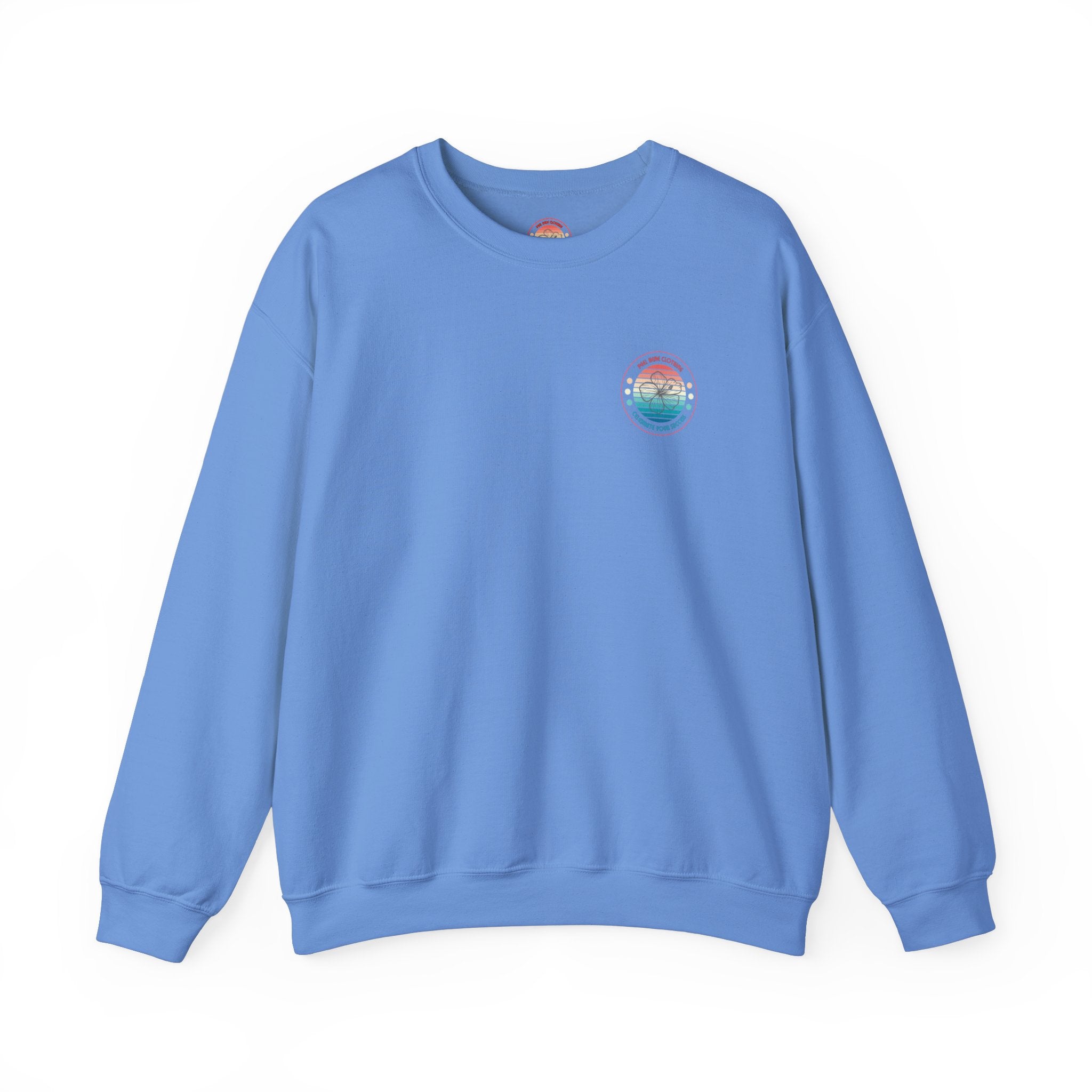 Retro Hibiscus Crewneck Sweatshirt