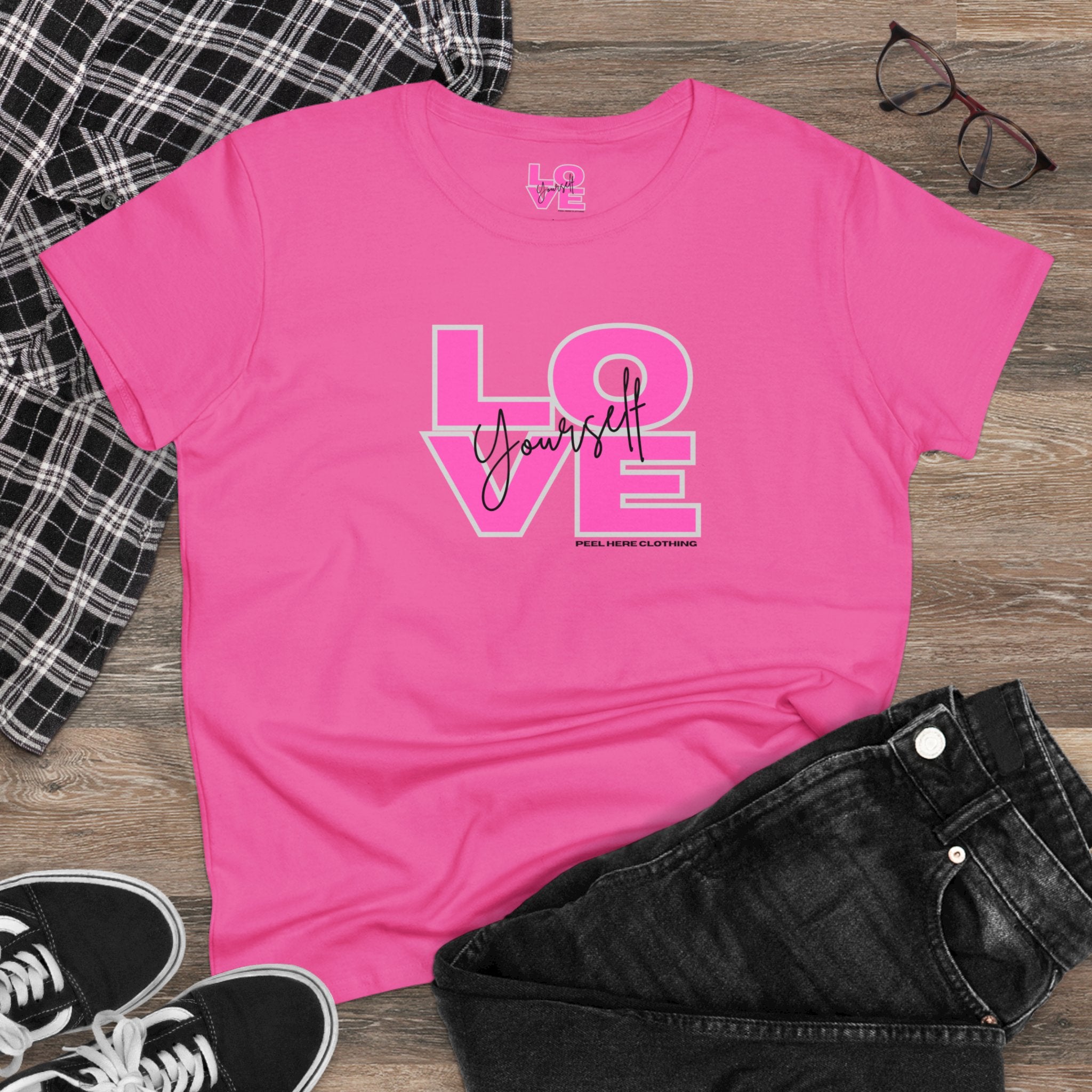 Love Yourself Midweight Cotton Tee (Front)