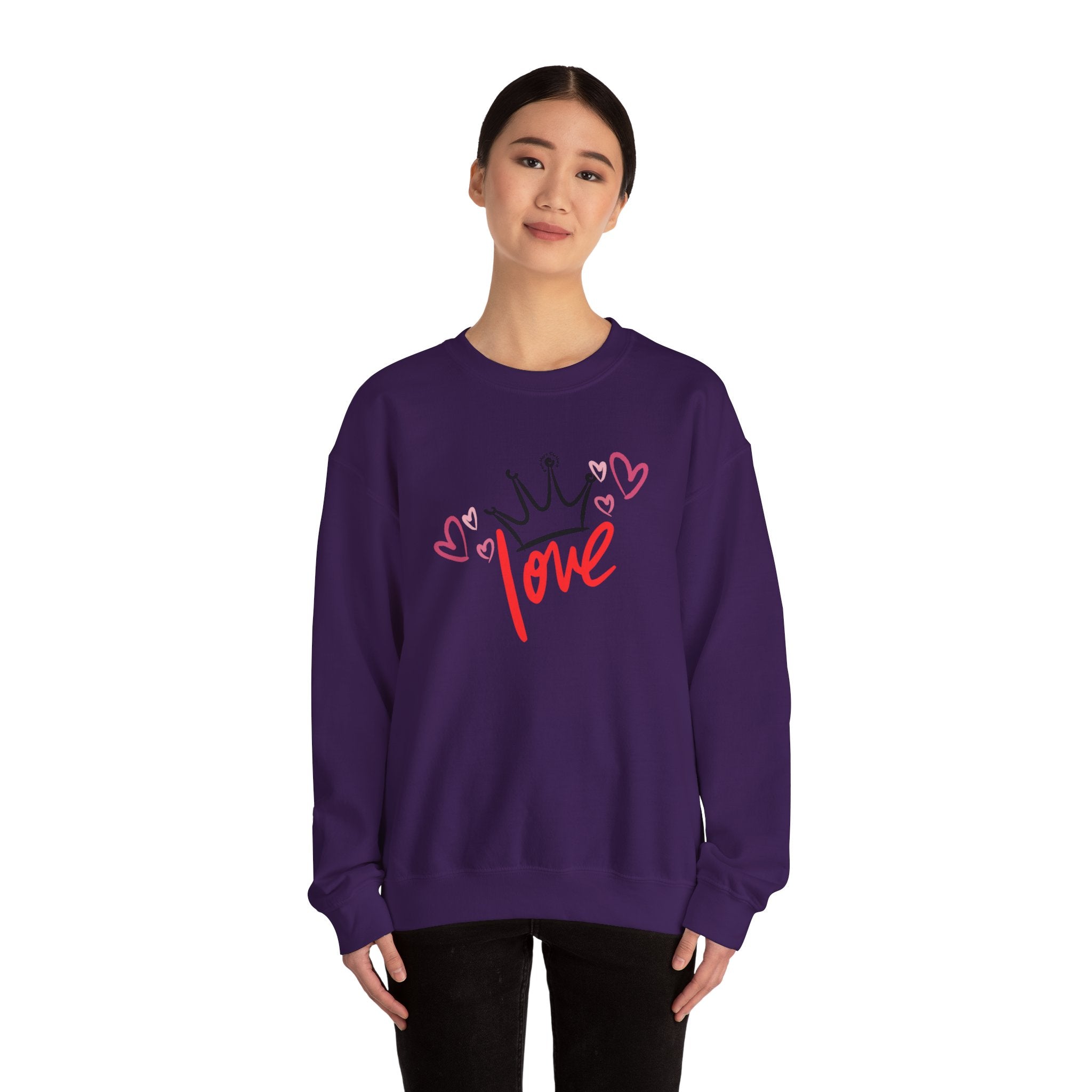 Love !!! Crewneck Sweatshirt (Front)