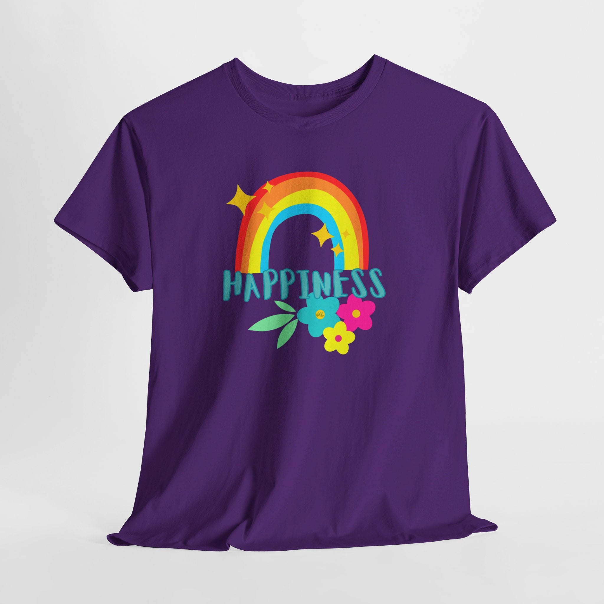 Peel Here Clothing Women's "Happiness Rainbow"