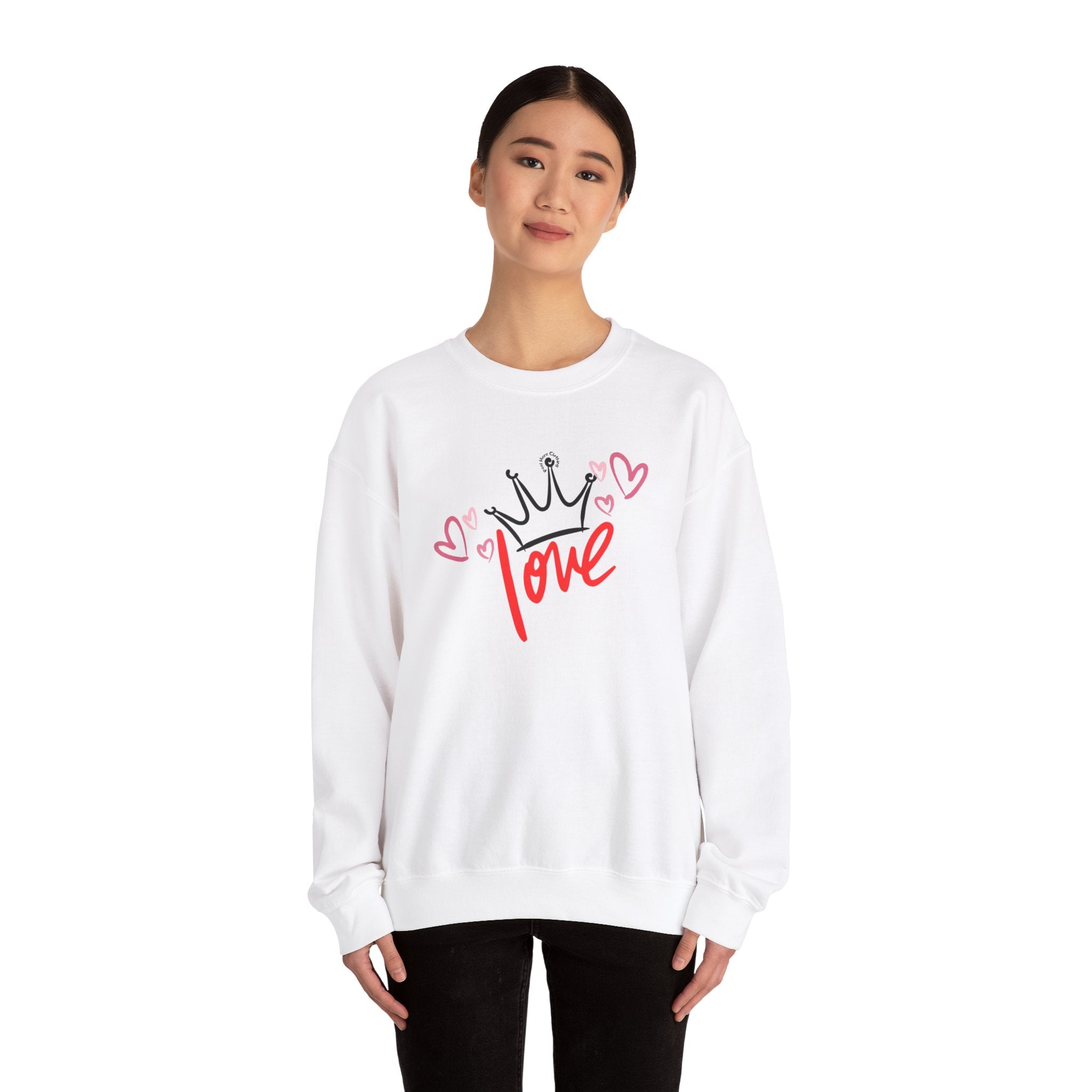 Love !!! Crewneck Sweatshirt (Front)