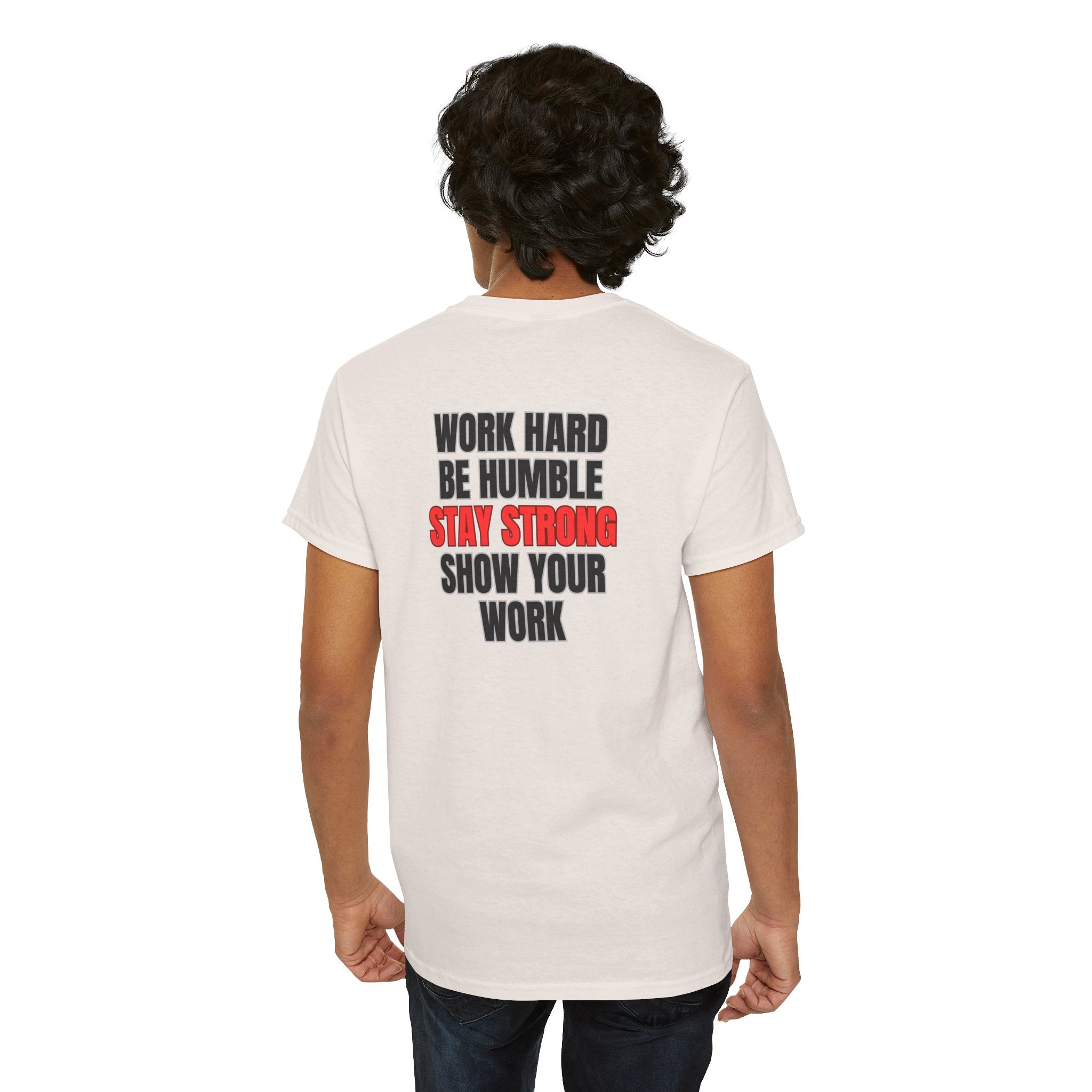 Peel Here Clothings Mens  "Stay Strong" T-Shirt