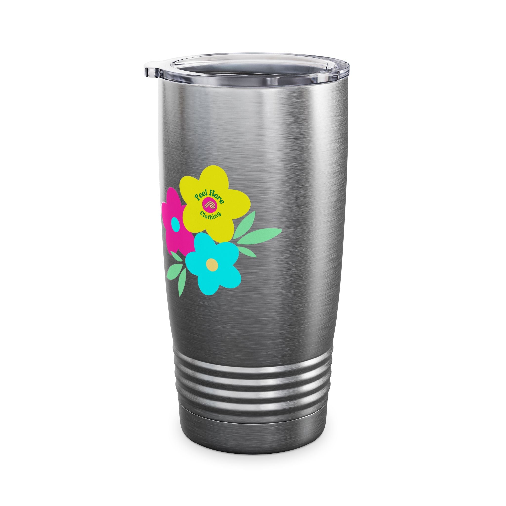 Peel Here "Happiness Rainbow"Tumbler, 20oz