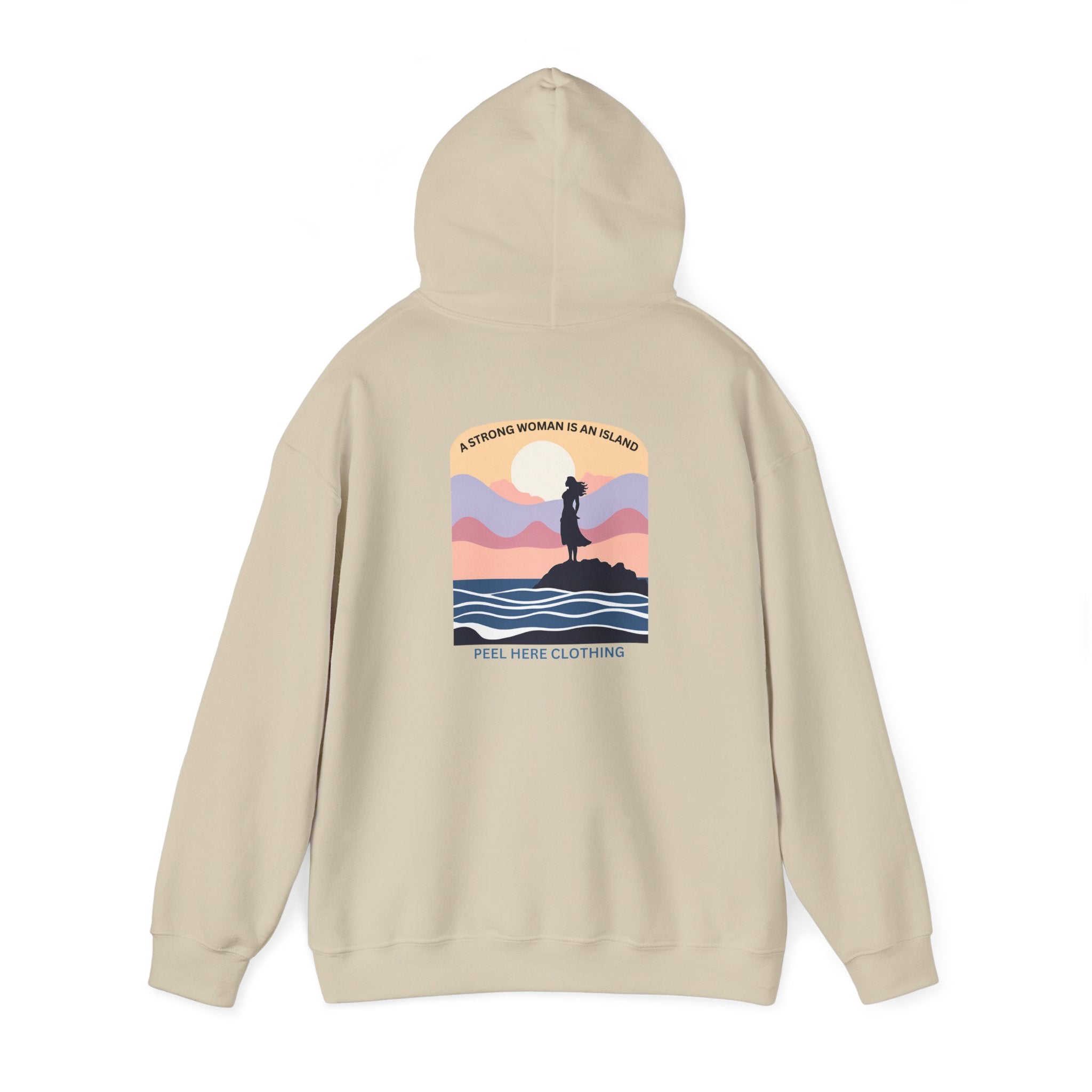 A Strong Woman is An Island Hoodie