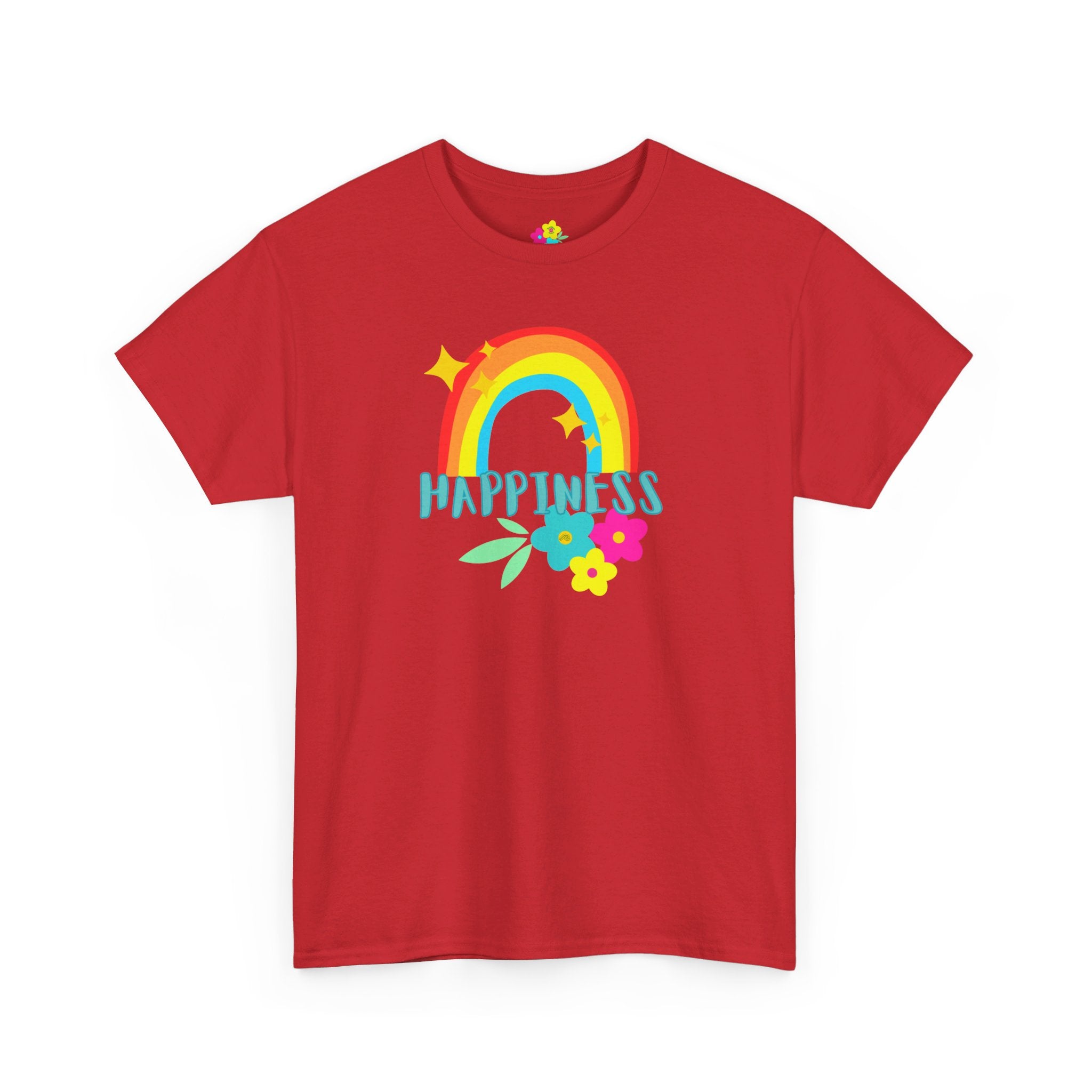 Peel Here Clothing Women's "Happiness Rainbow"