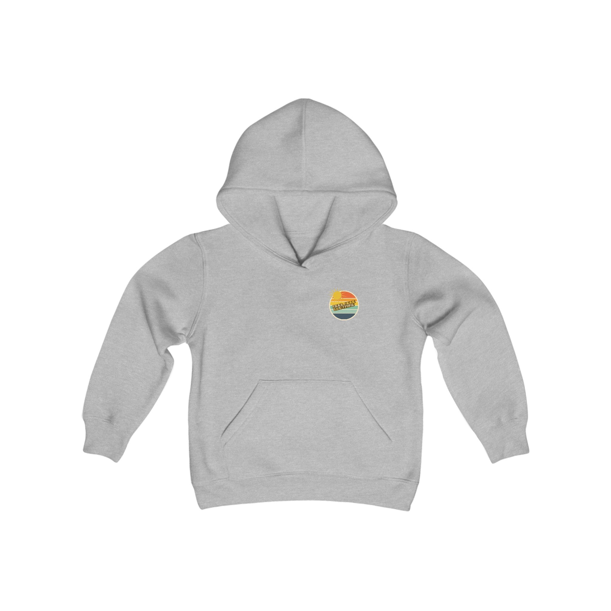 Youth Heavy Blend Hooded Sweatshirt (Retro Dot)