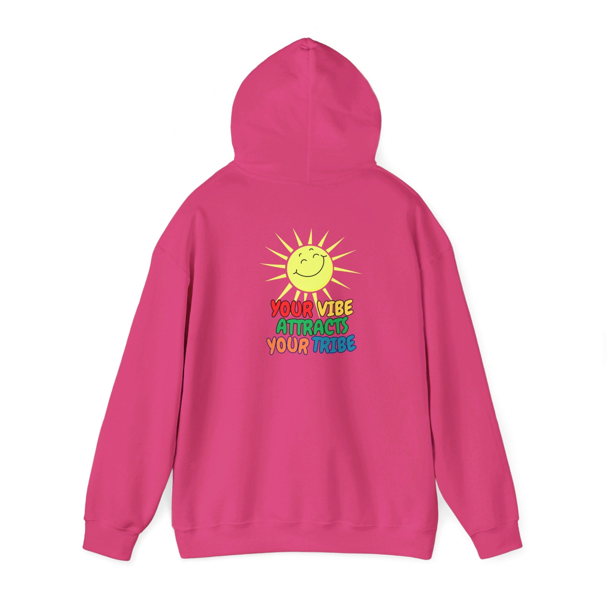 Peel Here Clothing's Your Vibe Attracts Your Tribe Hoodie