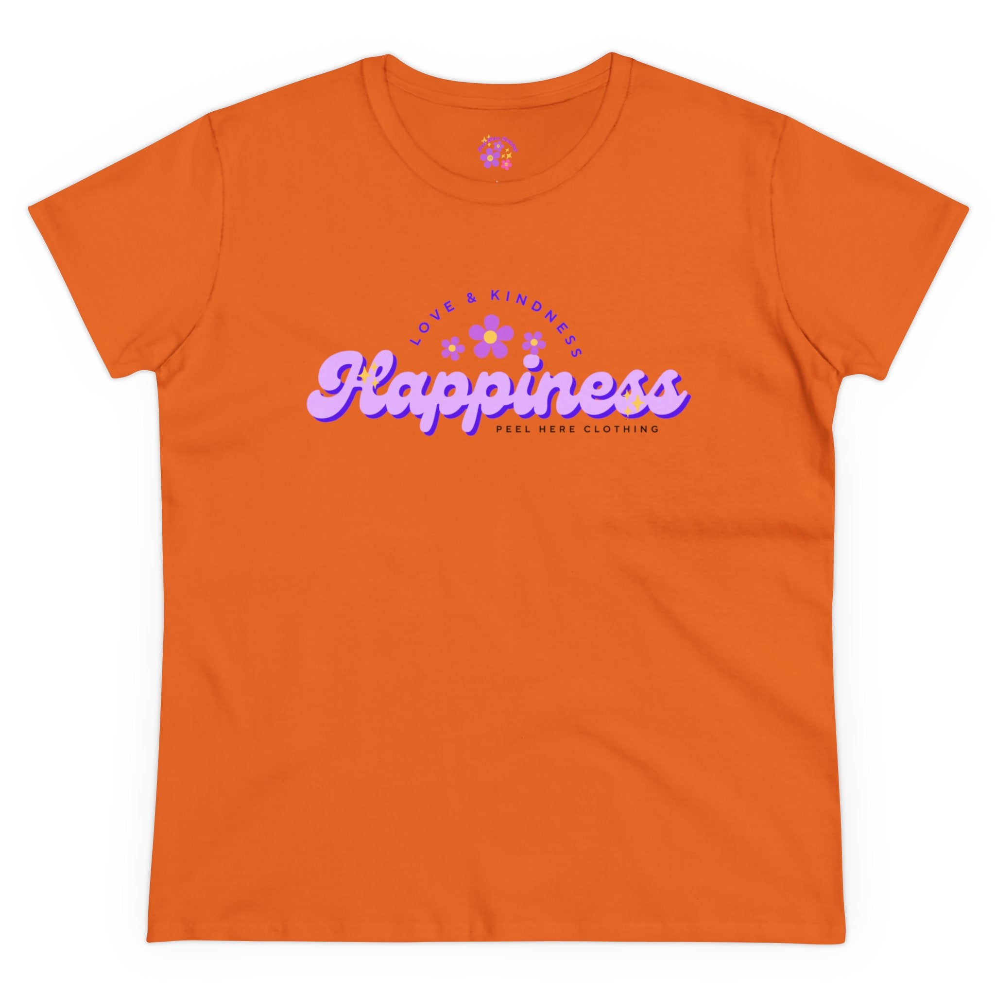 Happiness Midweight Cotton Tee (Front)