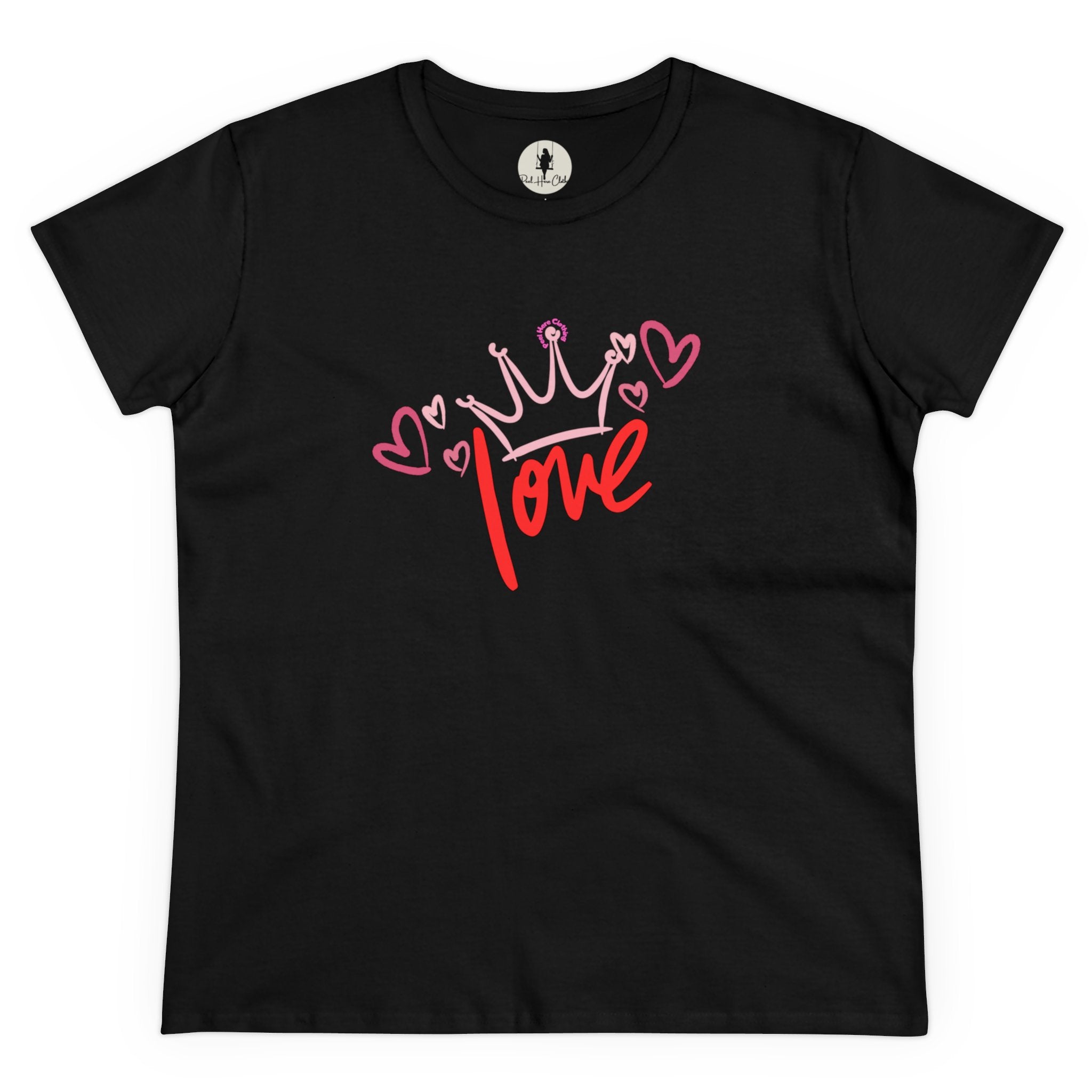 Love !!! Midweight Cotton Tee (Front)