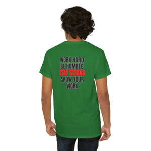 Peel Here Clothings Mens  "Stay Strong" T-Shirt