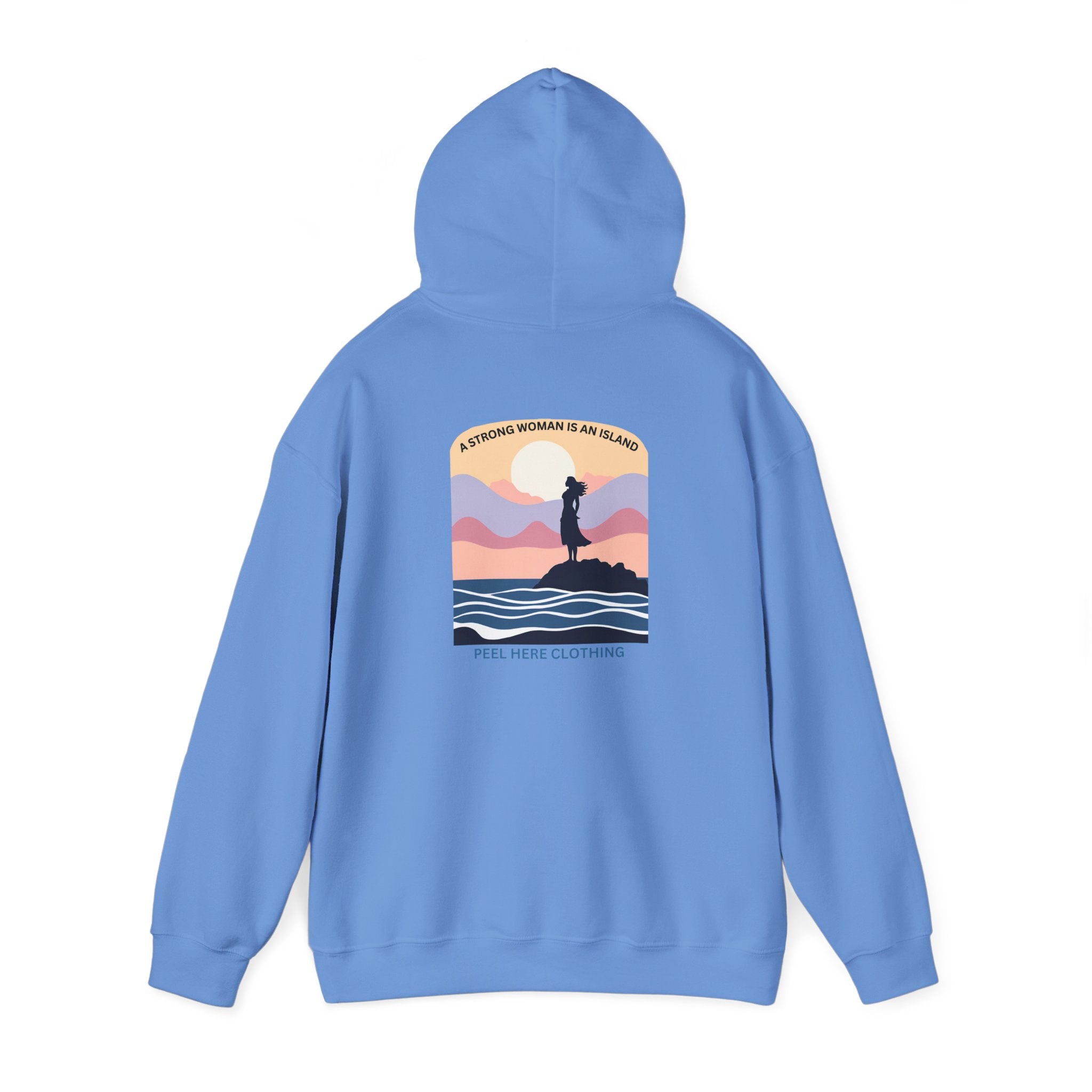 A Strong Woman is An Island Hoodie