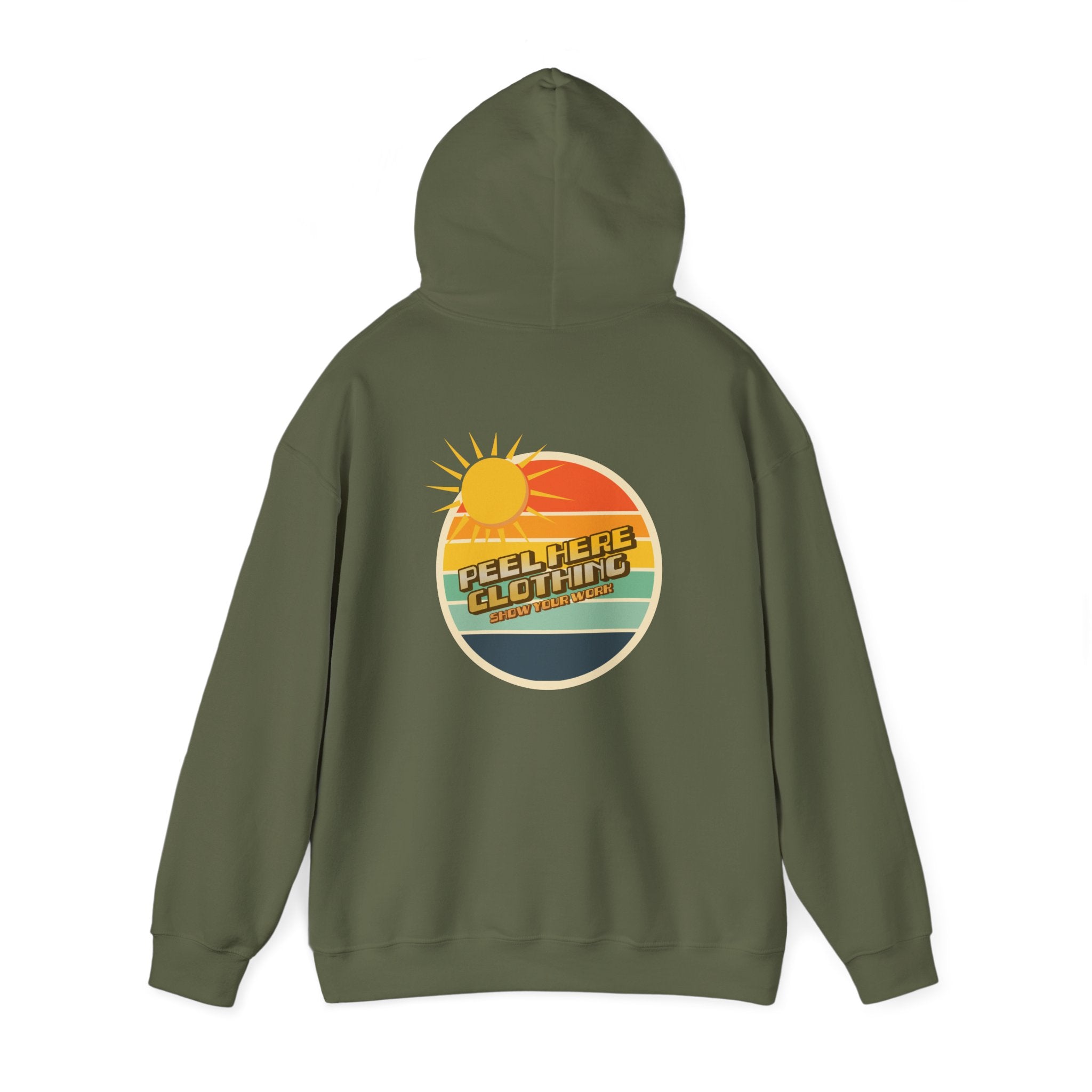 Unisex Heavy Blend  Hooded Sweatshirt (Embrace the Journey)