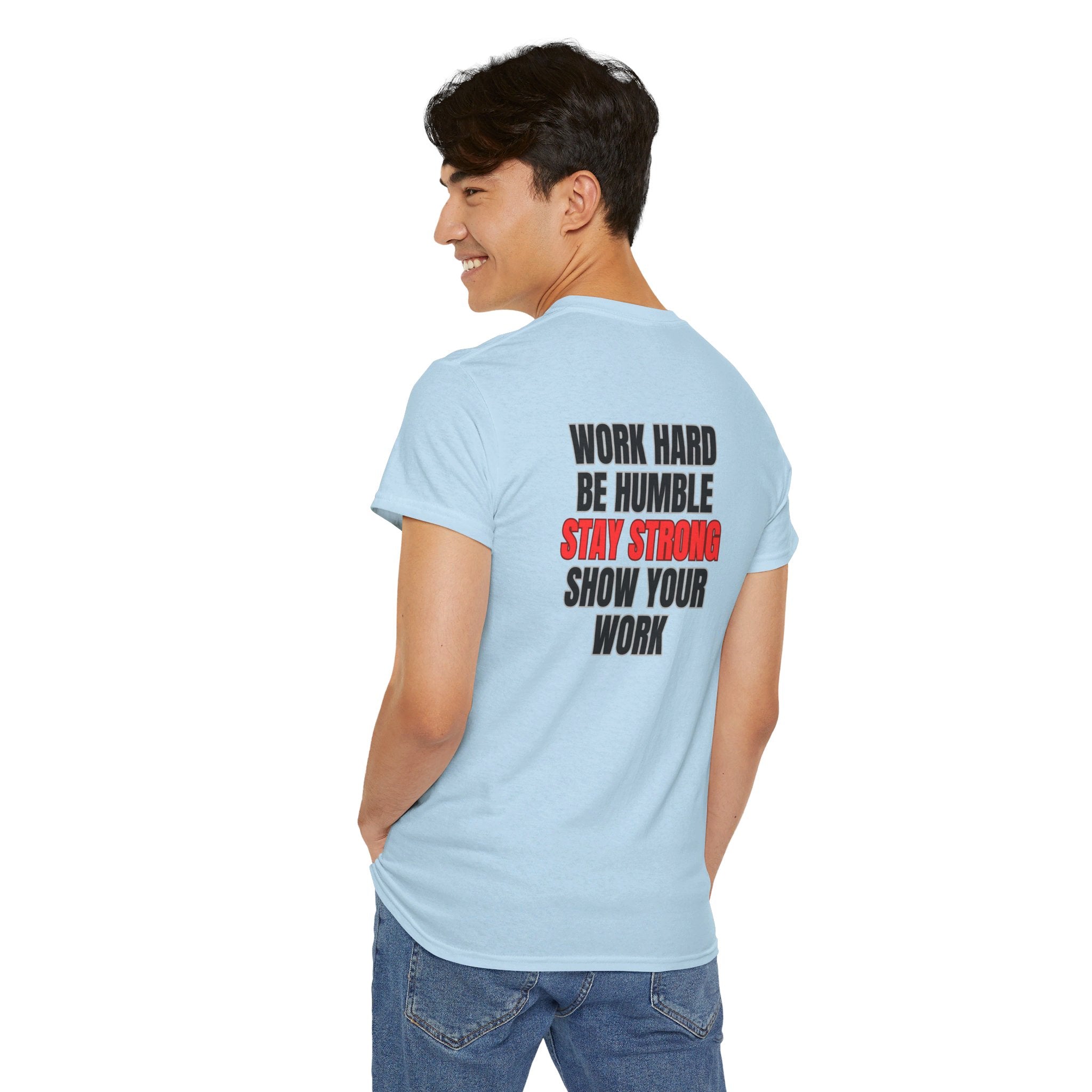 Peel Here Clothings Mens  "Stay Strong" T-Shirt