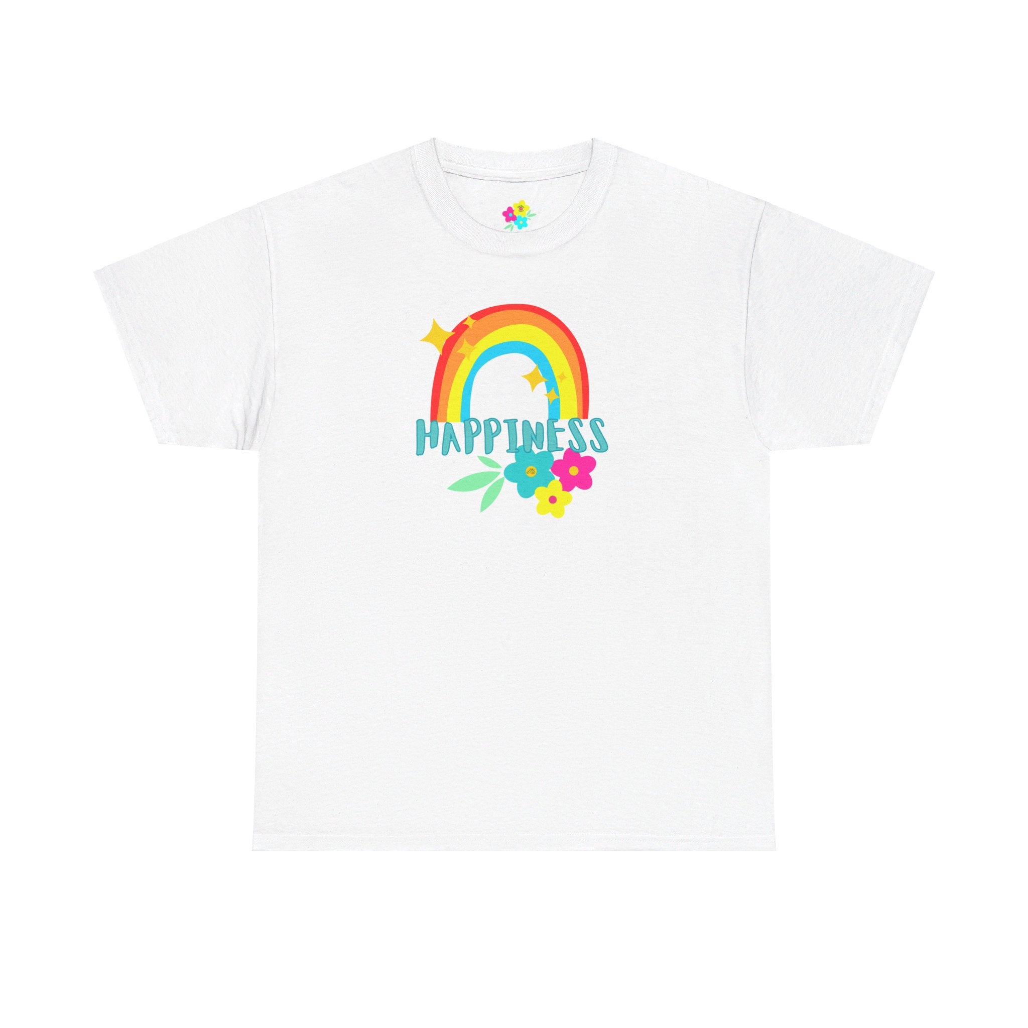 Peel Here Clothing Women's "Happiness Rainbow"