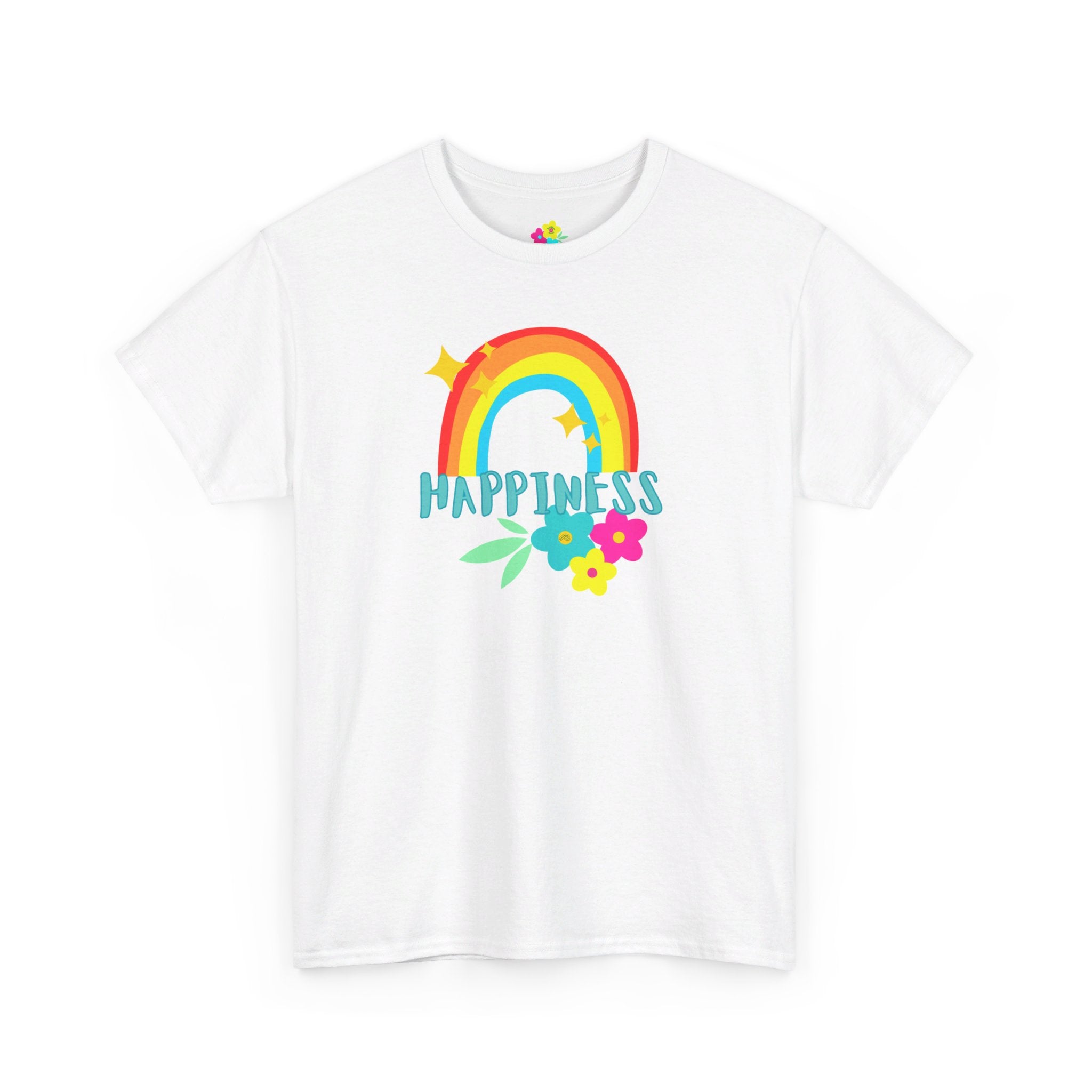 Peel Here Clothing Women's "Happiness Rainbow"