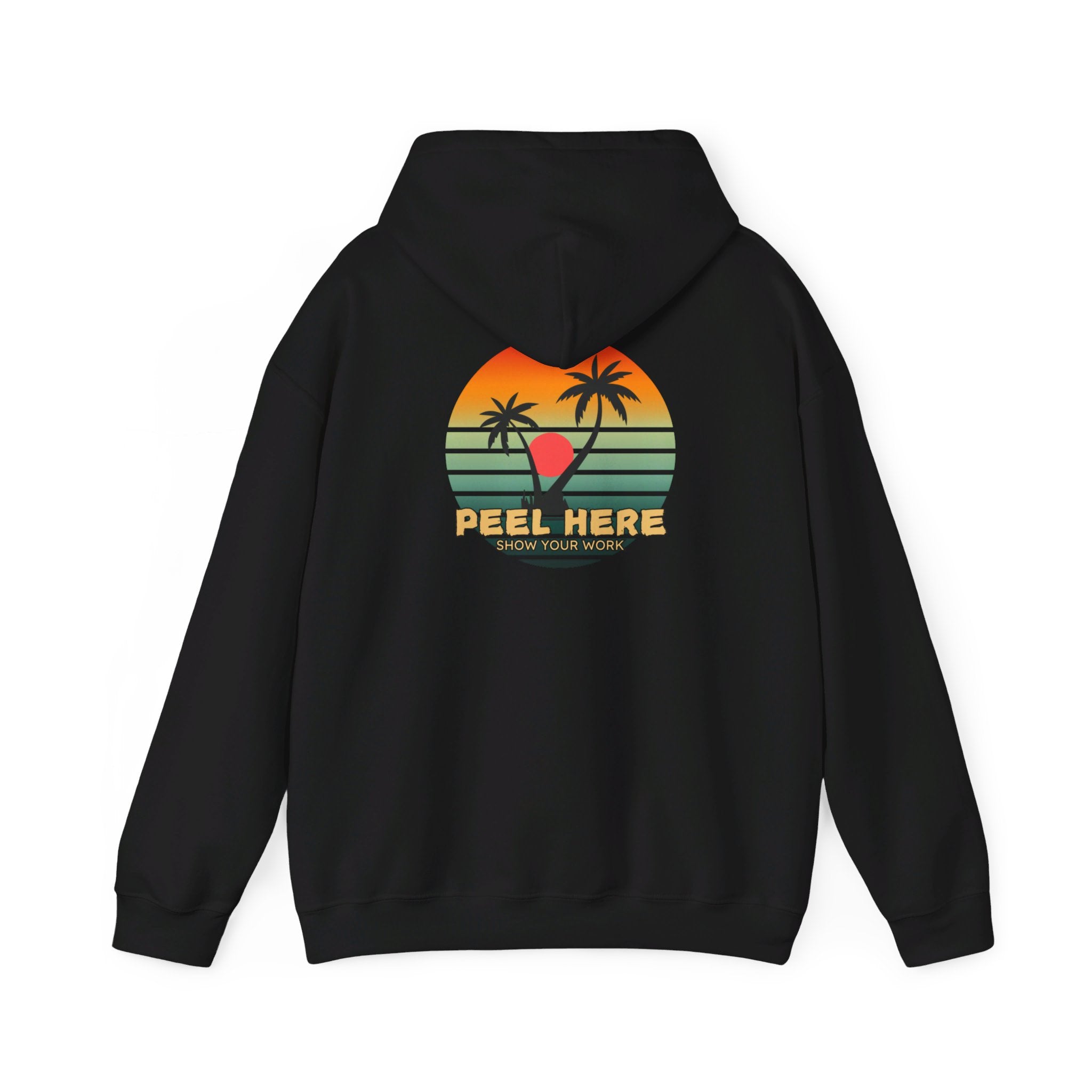 Peel here clothing's Island sun Hoodie