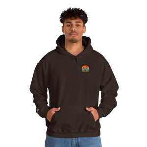 Mens Peel Here Retro Dot Hoodie