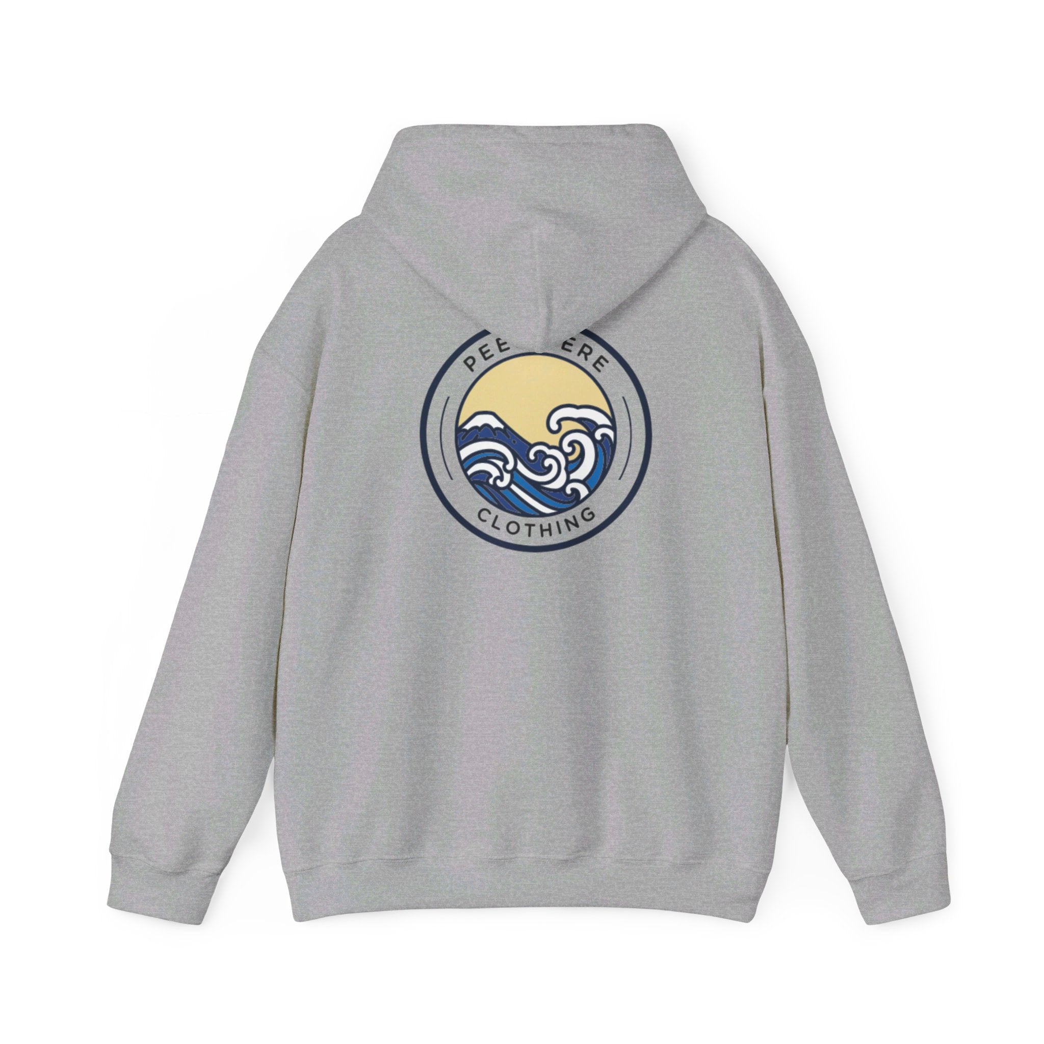 Peel Here Clothings Waves Hoodie