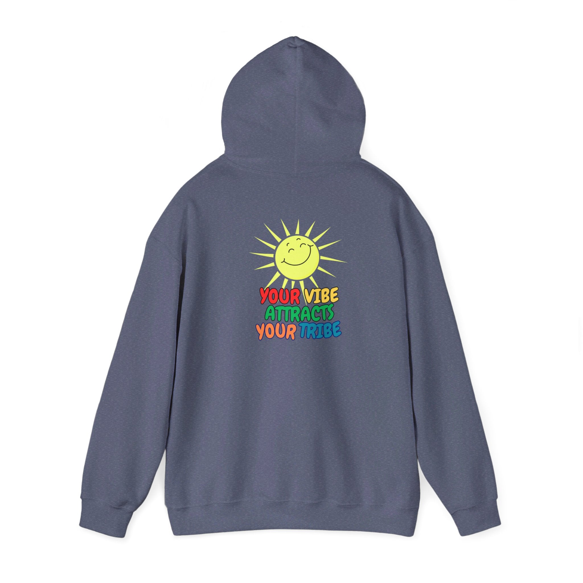 Peel Here Clothing's Your Vibe Attracts Your Tribe Hoodie