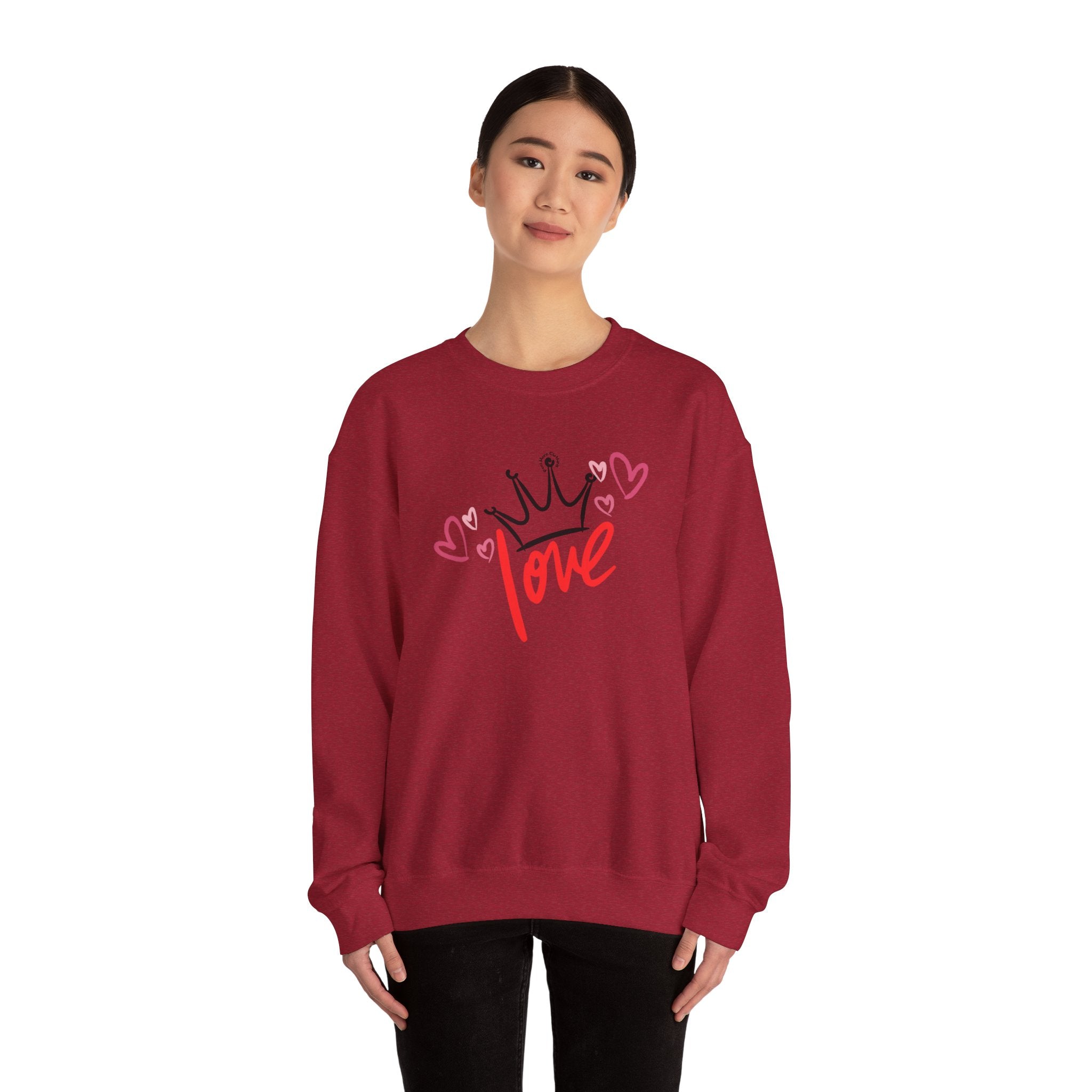 Love !!! Crewneck Sweatshirt (Front)