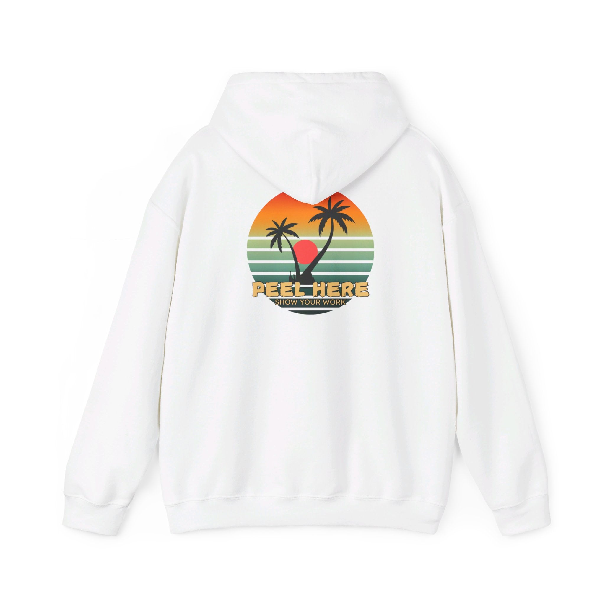 Peel here clothing's Island sun Hoodie