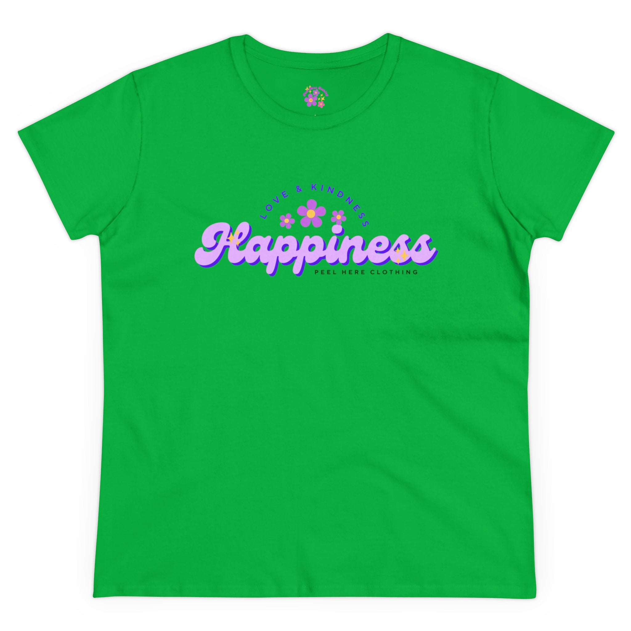 Happiness Midweight Cotton Tee (Front)