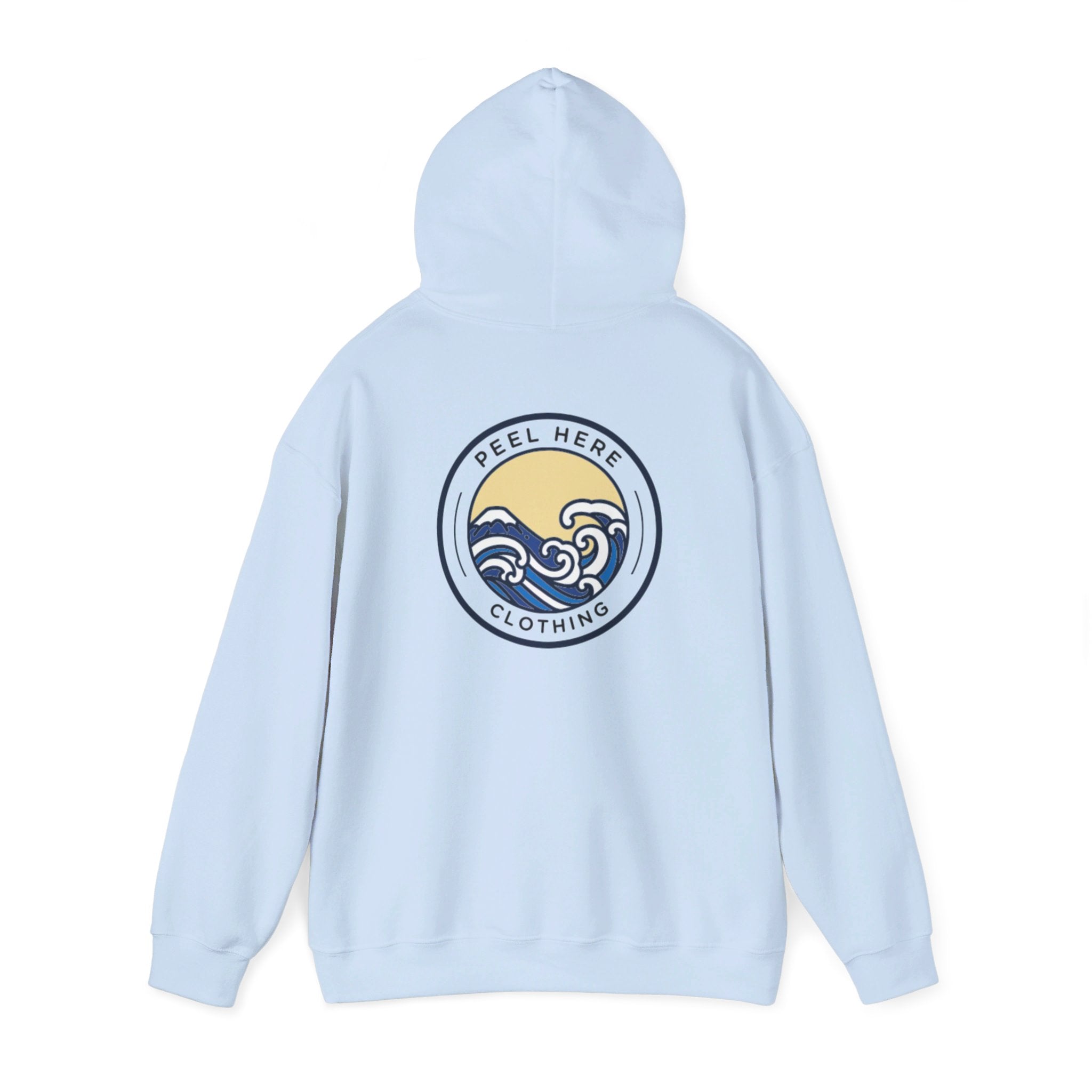 Peel Here Clothings Waves Hoodie