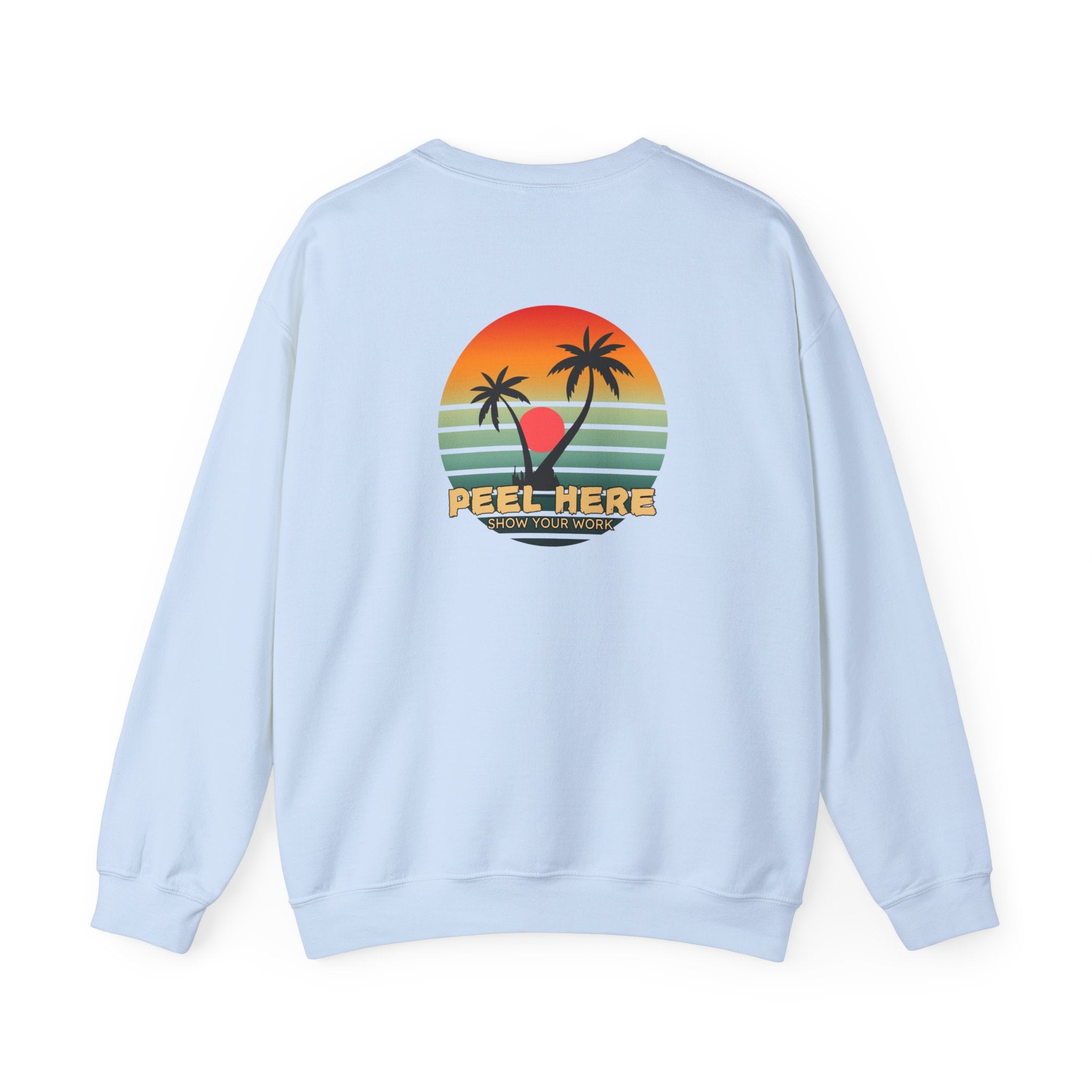 Tropical Retro Dot Crewneck Sweatshirt