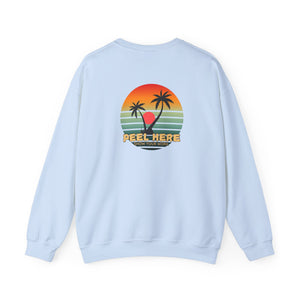 Tropical Retro Dot Crewneck Sweatshirt