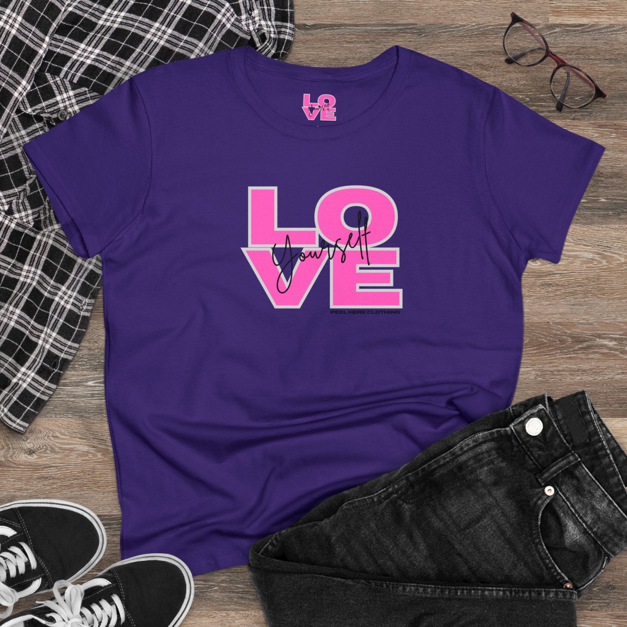 Love Yourself Midweight Cotton Tee (Front)