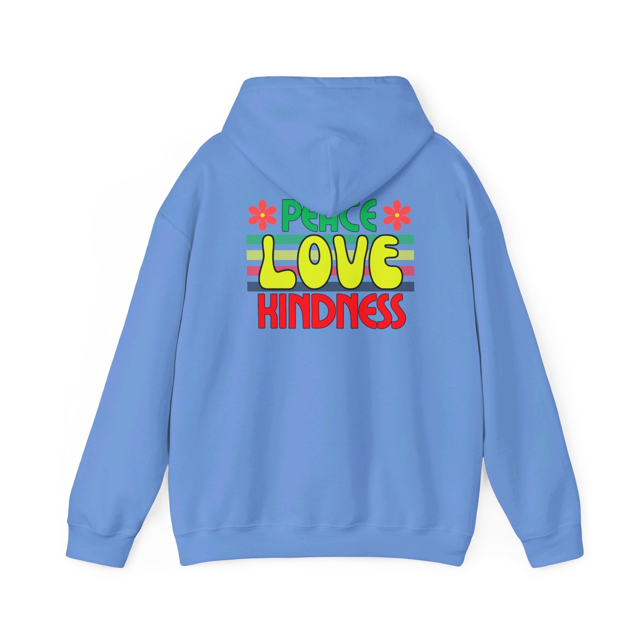 Peel Here Clothing's Peace Love Kindness Hoodie