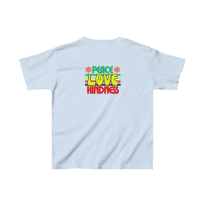 Peel Here Children's "Peace, Love, Kindness" T-Shirt