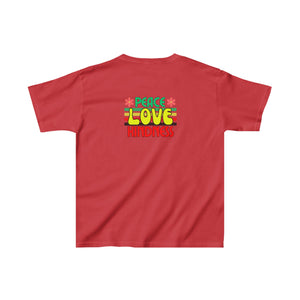 Peel Here Children's "Peace, Love, Kindness" T-Shirt