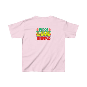 Peel Here Children's "Peace, Love, Kindness" T-Shirt