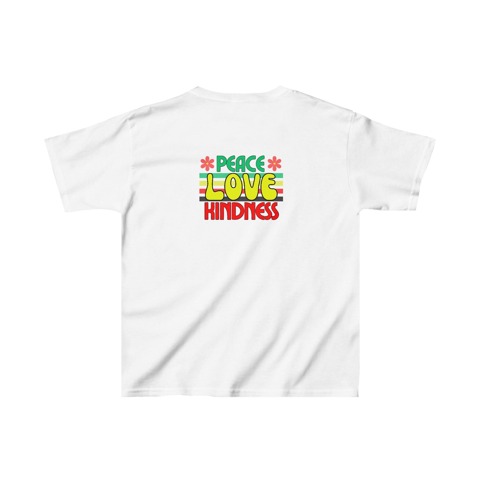 Peel Here Children's "Peace, Love, Kindness" T-Shirt