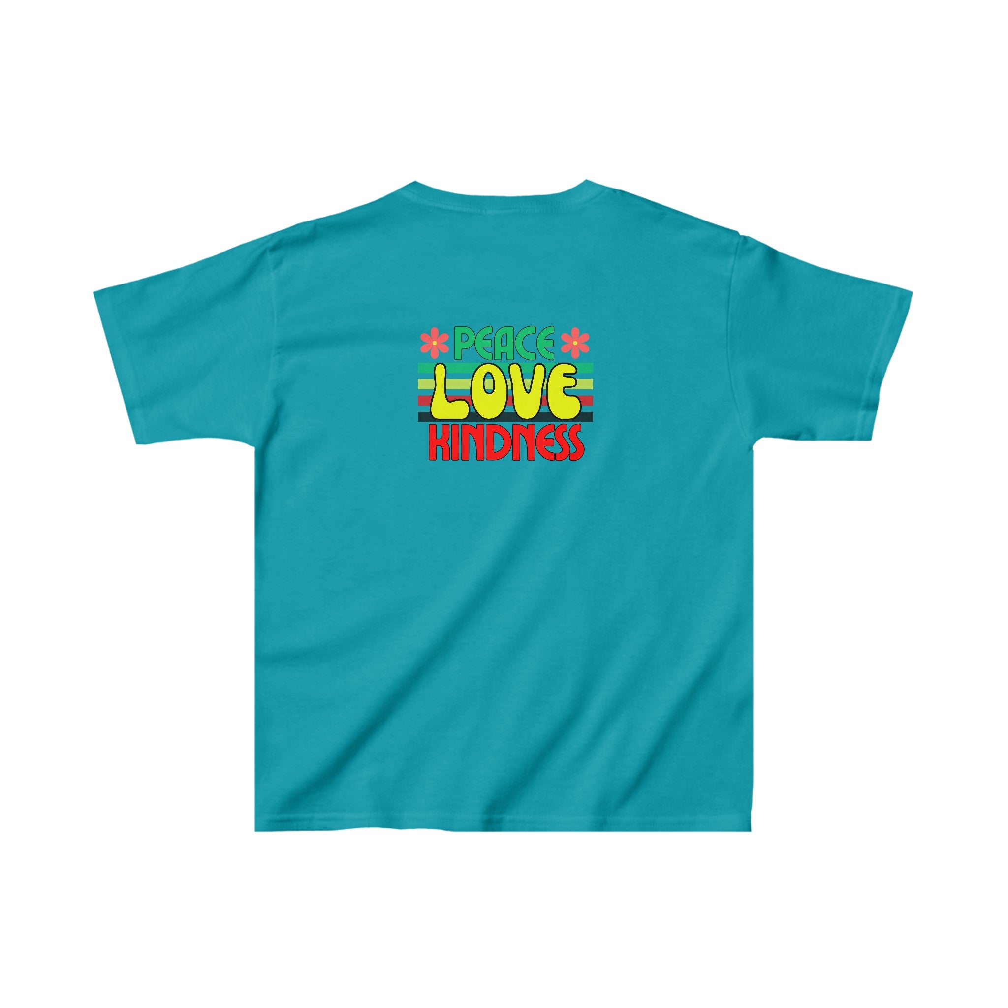 Peel Here Children's "Peace, Love, Kindness" T-Shirt