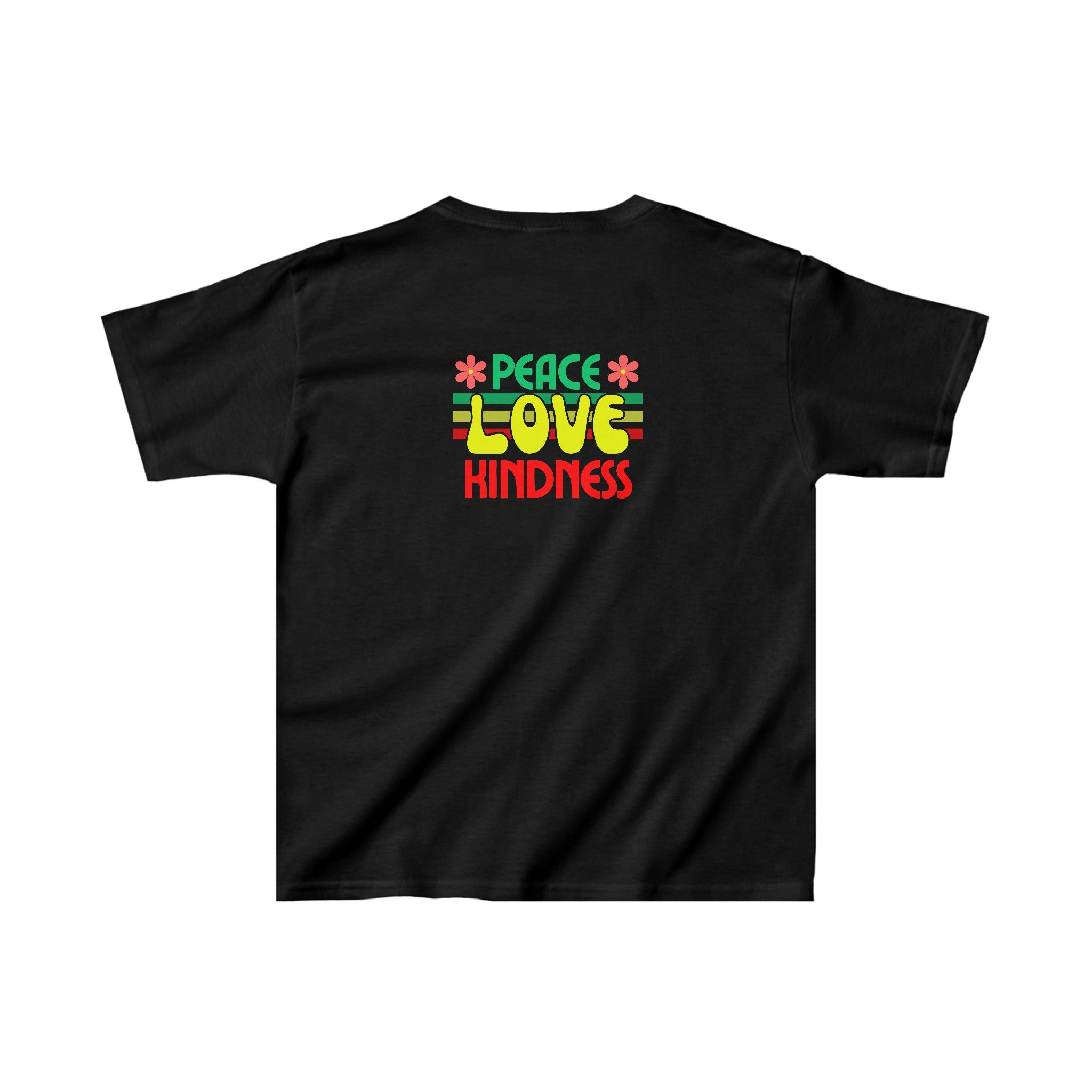 Peel Here Children's "Peace, Love, Kindness" T-Shirt